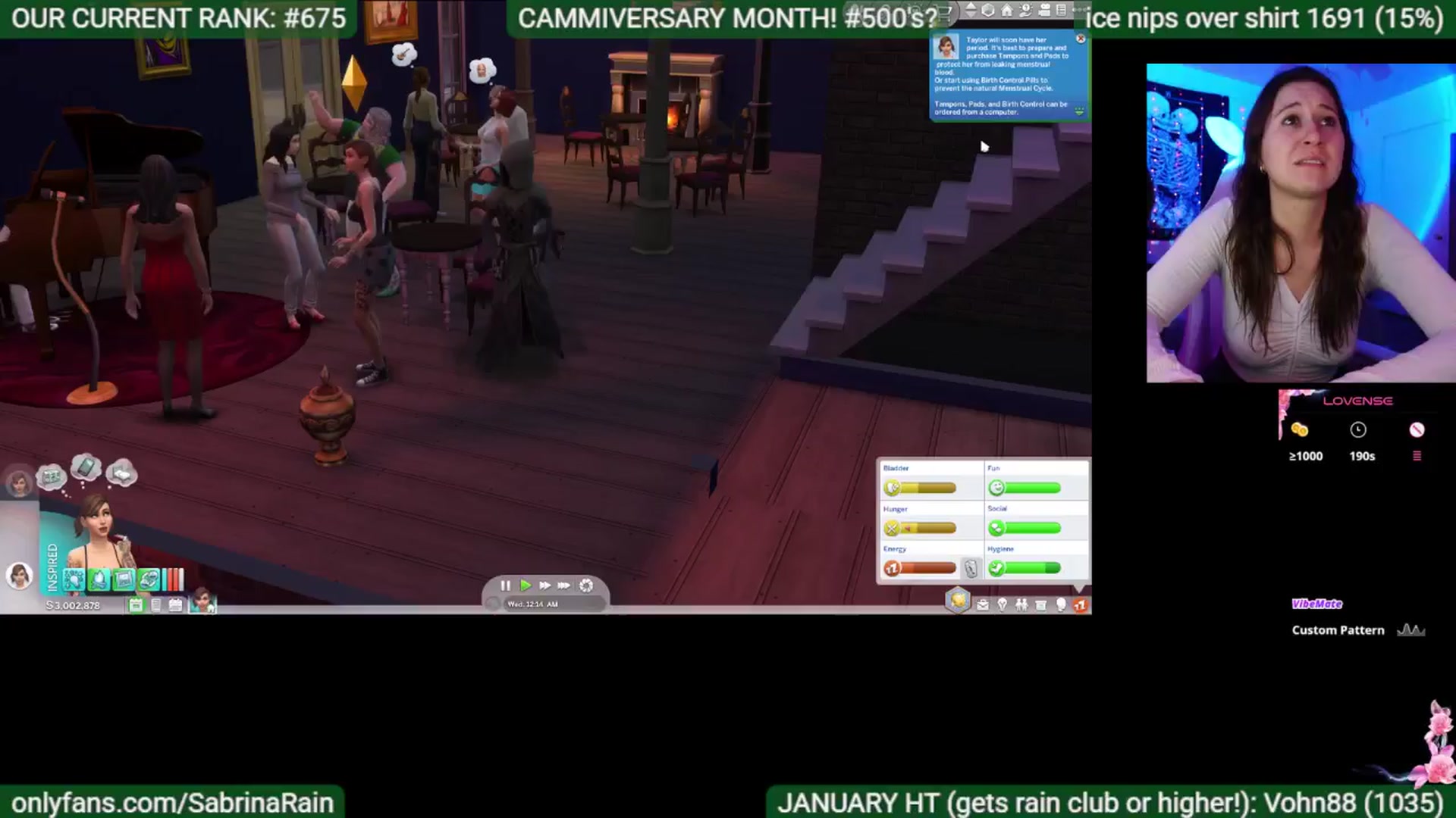 Gallery image thumbnail from SabrinaRain's myfreecams stream on, 01/15/2025, 04:38 image 9 of 20