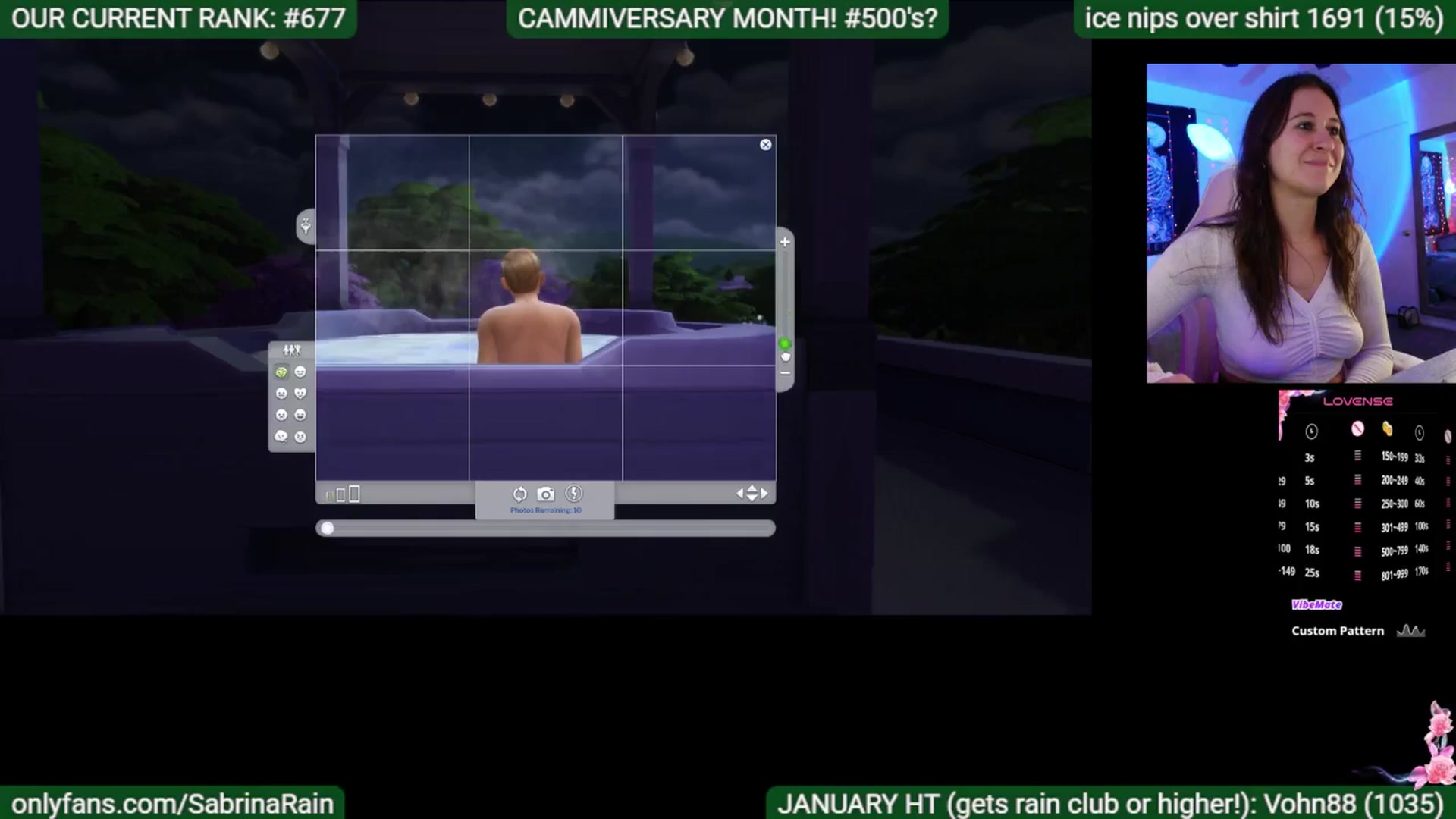 Gallery image thumbnail from SabrinaRain's myfreecams stream on, 01/15/2025, 04:38 image 11 of 20