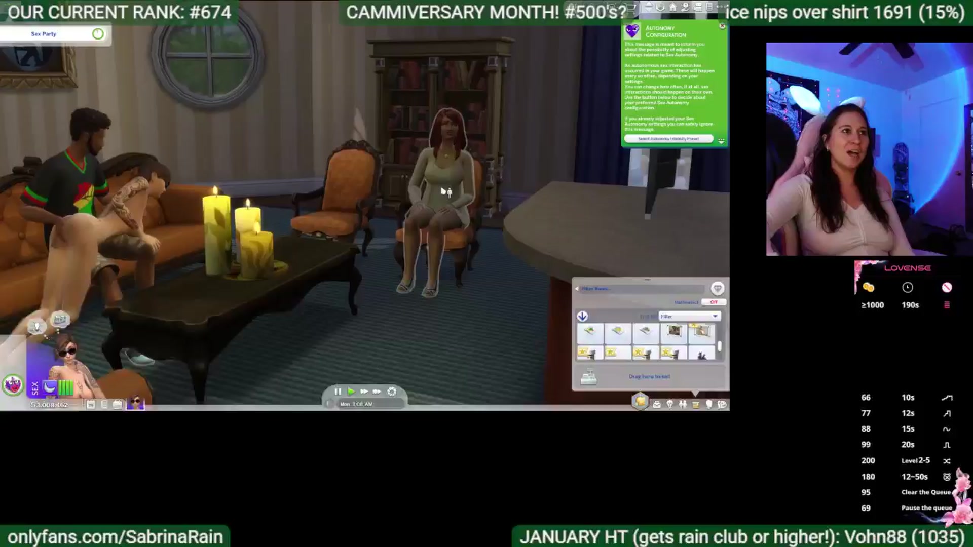 Gallery image thumbnail from SabrinaRain's myfreecams stream on, 01/15/2025, 04:38 image 5 of 20