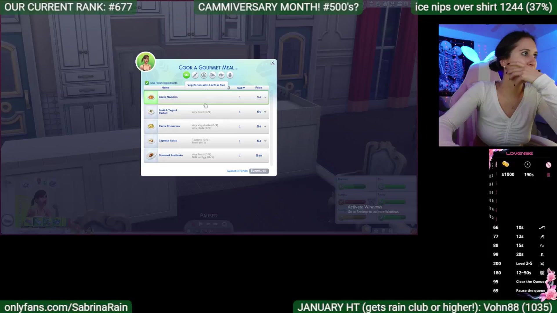 Gallery image thumbnail from SabrinaRain's myfreecams stream on, 01/15/2025, 04:38 image 19 of 20