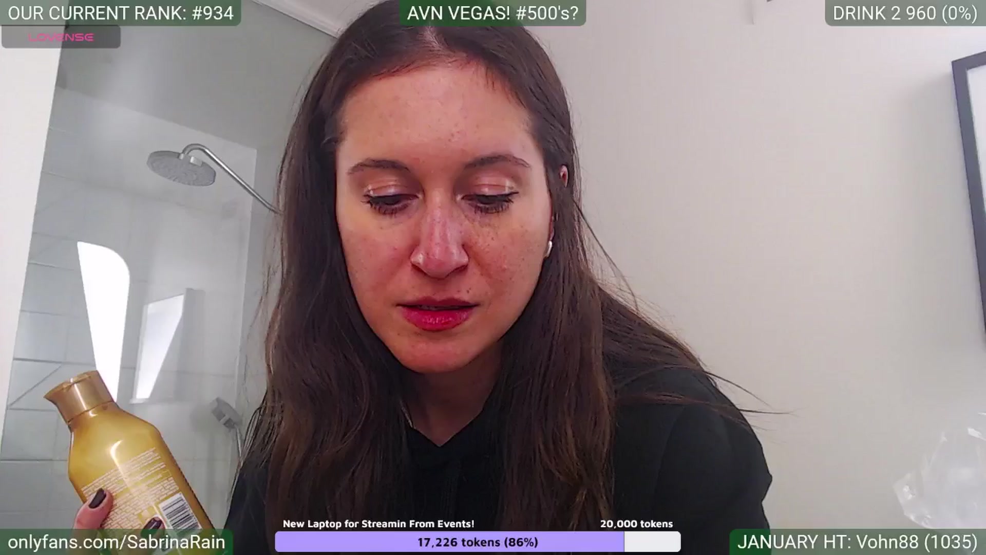 Gallery image thumbnail from SabrinaRain's myfreecams stream on, 01/22/2025, 03:00 image 1 of 20