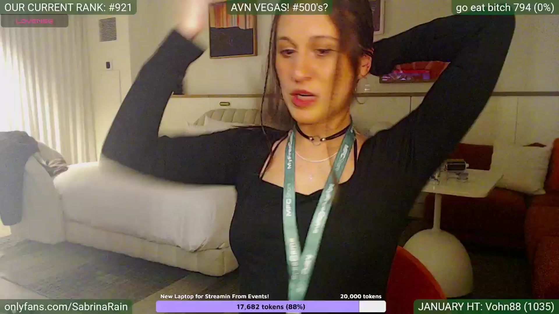Gallery image thumbnail from SabrinaRain's myfreecams stream on, 01/22/2025, 03:00 image 18 of 20