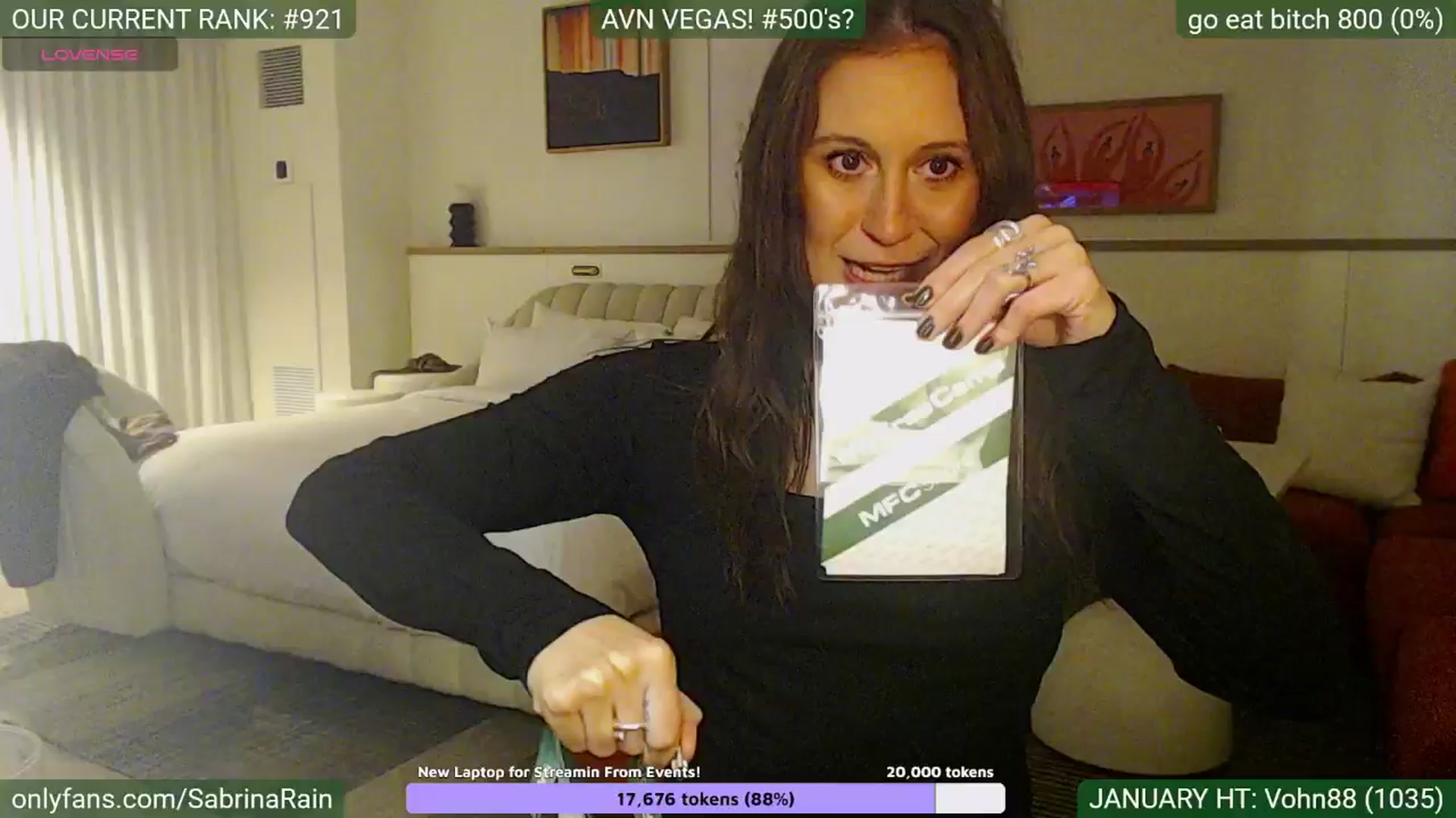 Gallery image thumbnail from SabrinaRain's myfreecams stream on, 01/22/2025, 03:00 image 16 of 20