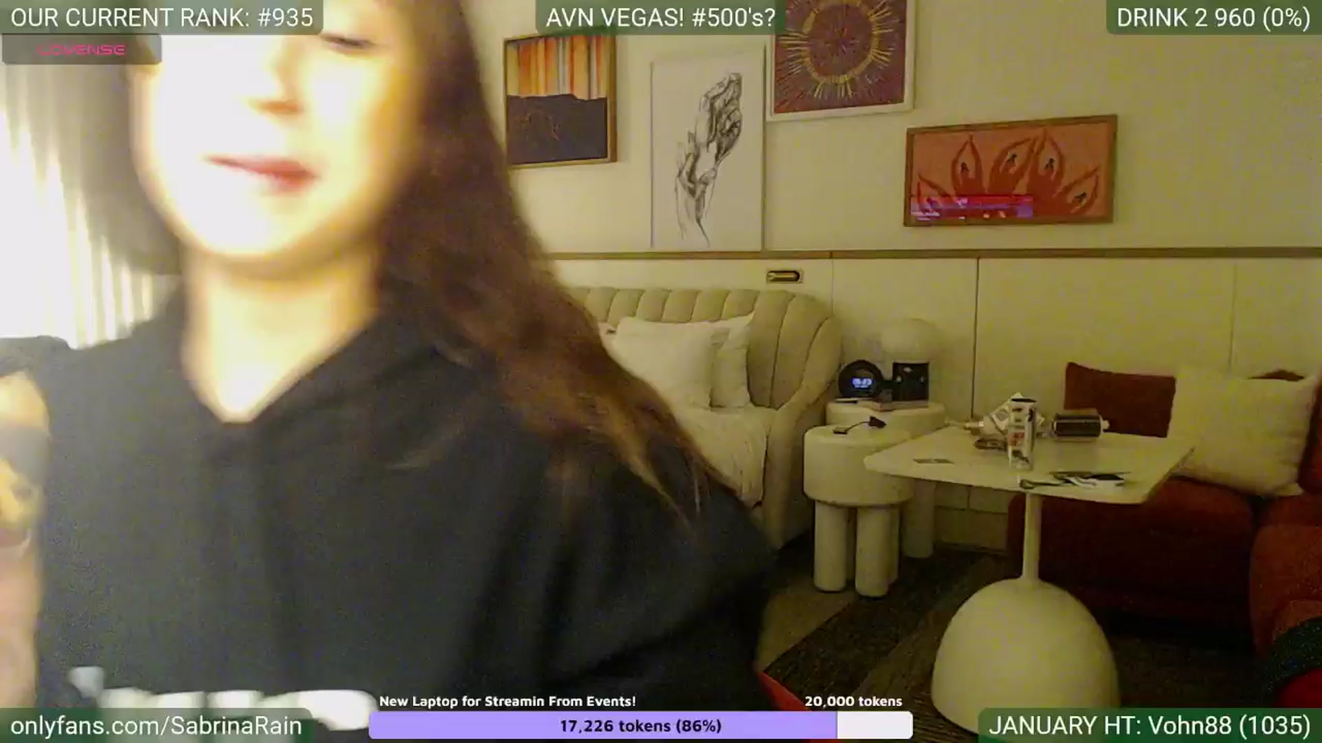 Gallery image thumbnail from SabrinaRain's myfreecams stream on, 01/22/2025, 03:00 image 5 of 20