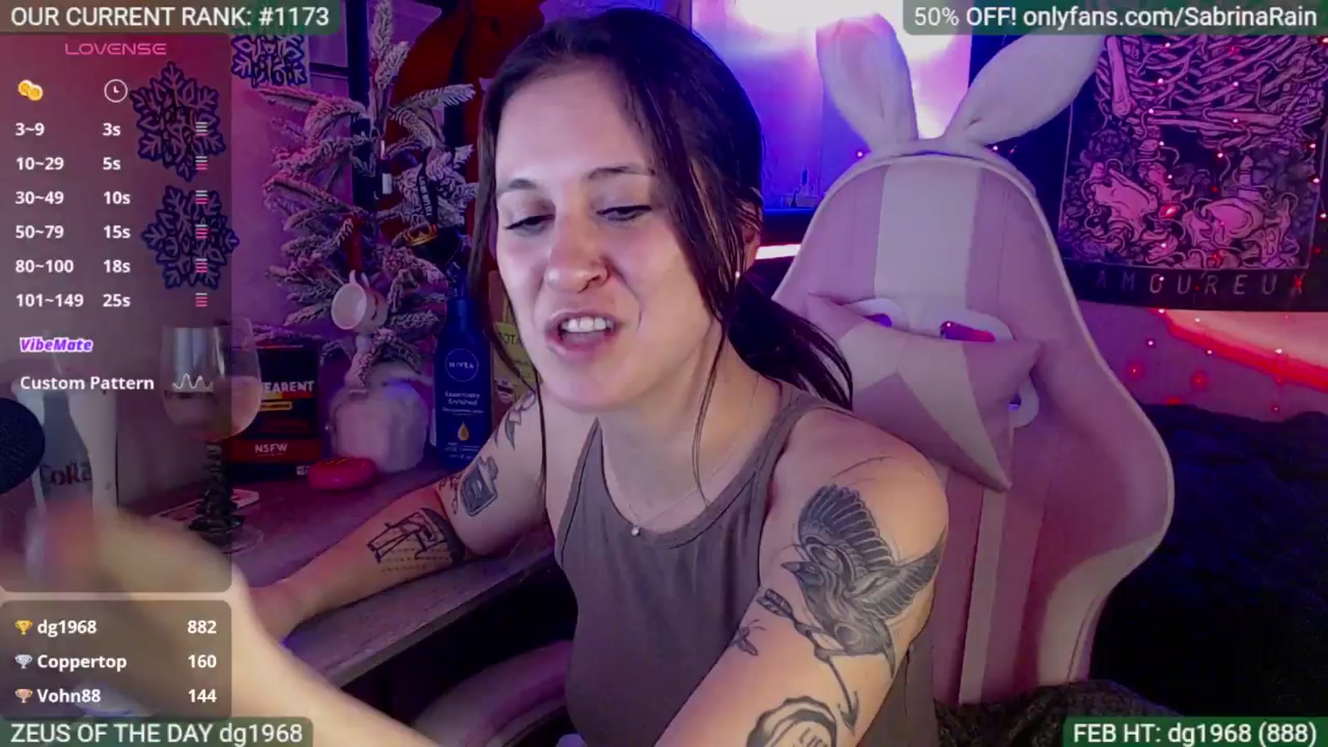 Gallery image thumbnail from SabrinaRain's myfreecams stream on, 02/03/2025, 07:08 image 15 of 20
