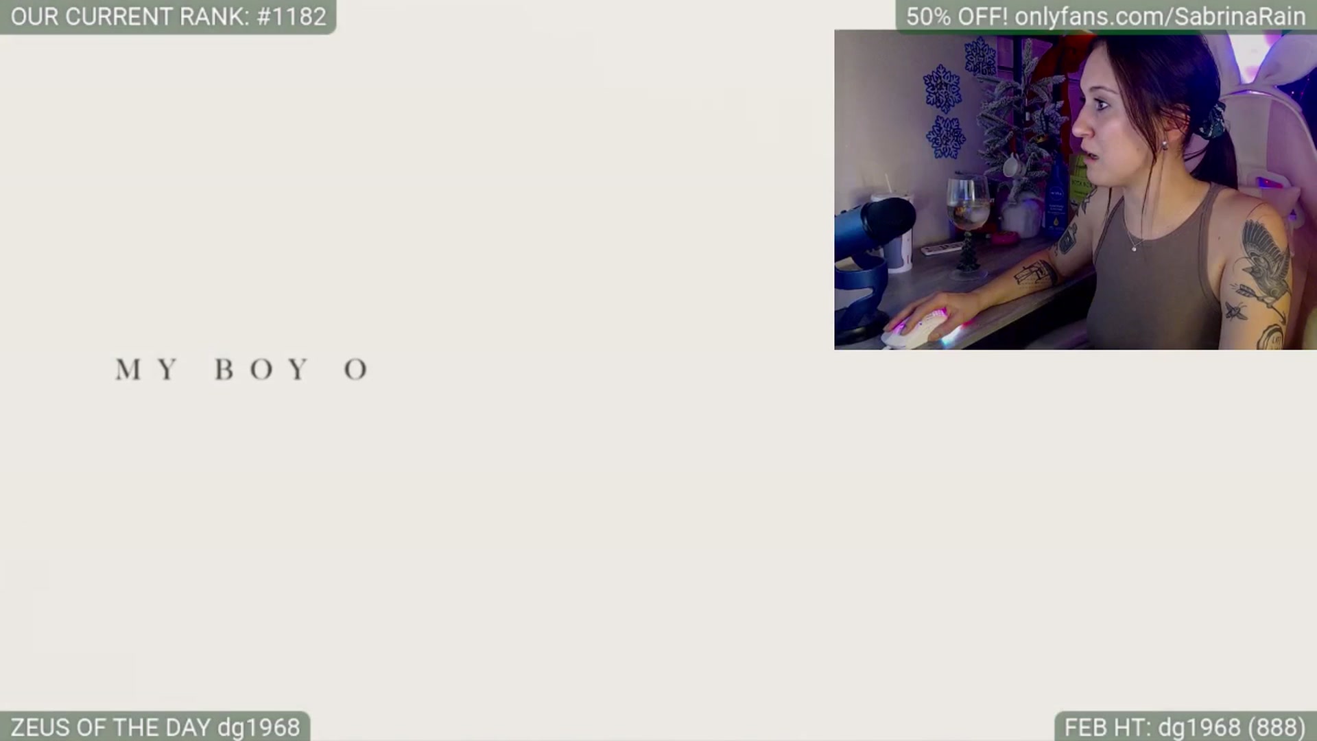 Gallery image thumbnail from SabrinaRain's myfreecams stream on, 02/03/2025, 07:08 image 14 of 20