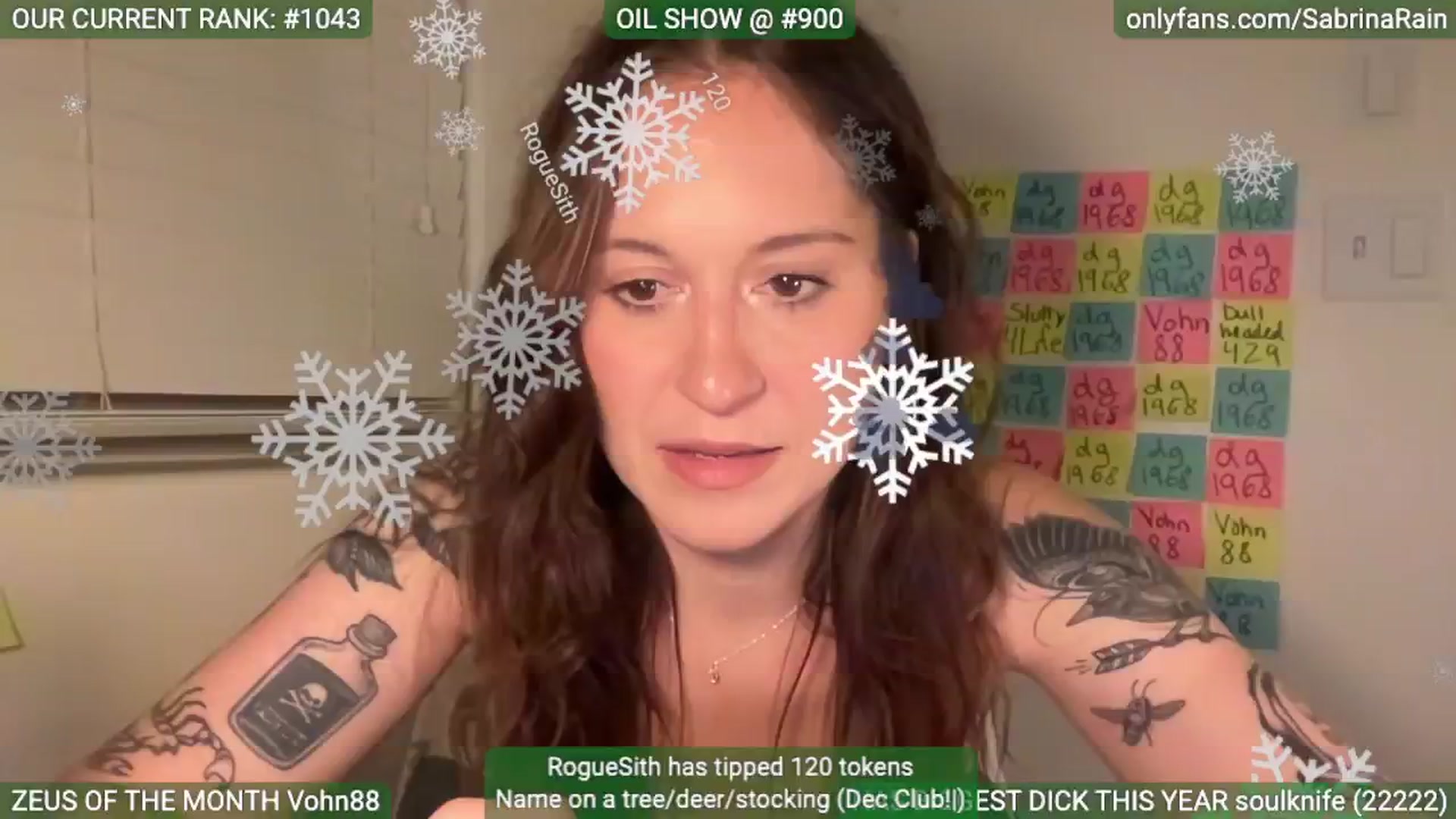 Gallery image thumbnail from SabrinaRain's myfreecams stream on, 03/11/2025, 03:51 image 9 of 20