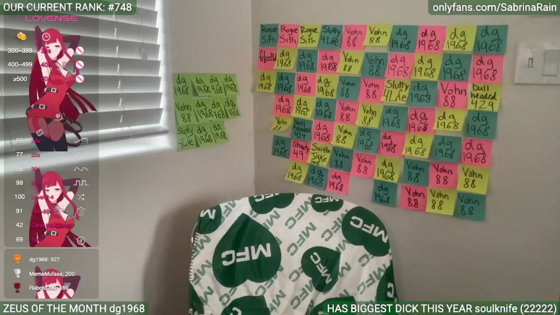 Gallery image thumbnail from SabrinaRain's myfreecams stream on, 03/20/2025, 23:43 image 12 of 20