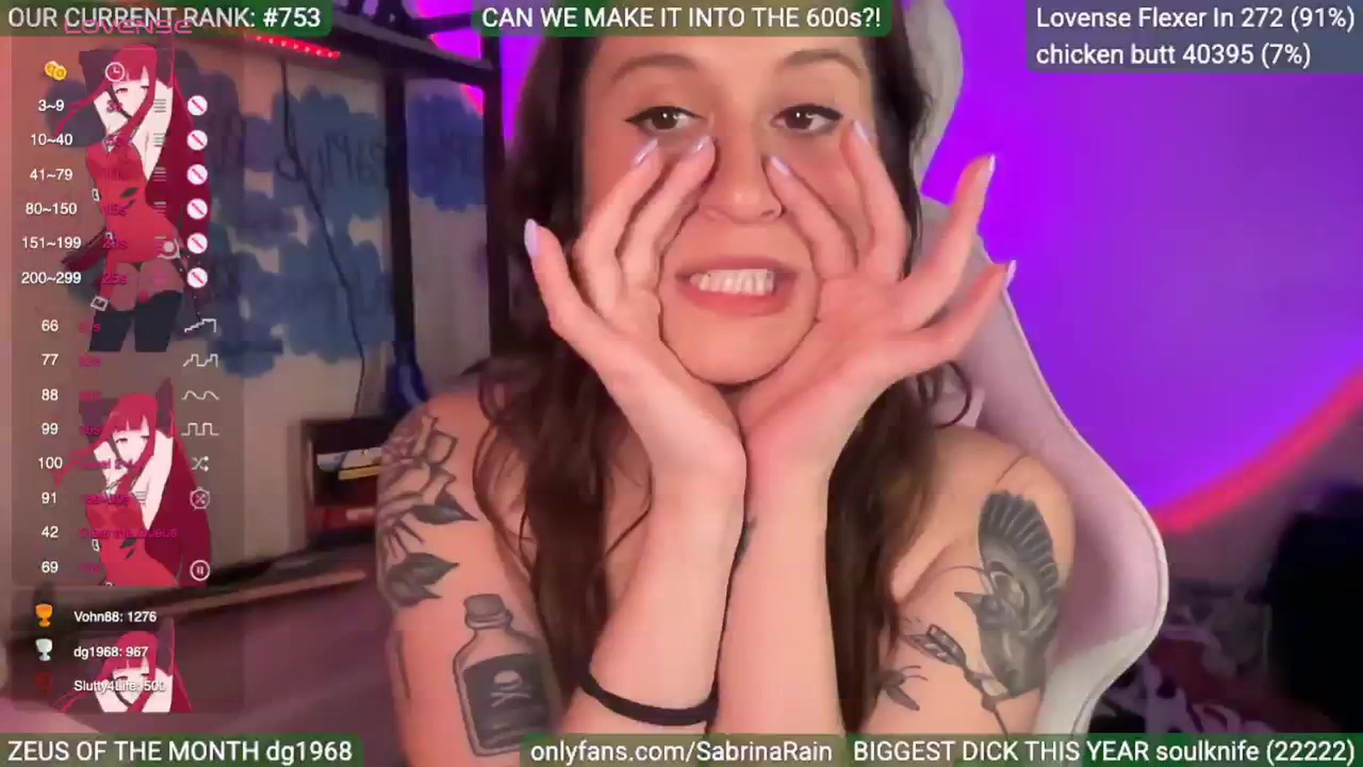 Gallery image thumbnail from SabrinaRain's myfreecams stream on, 04/01/2025, 03:23 image 13 of 20