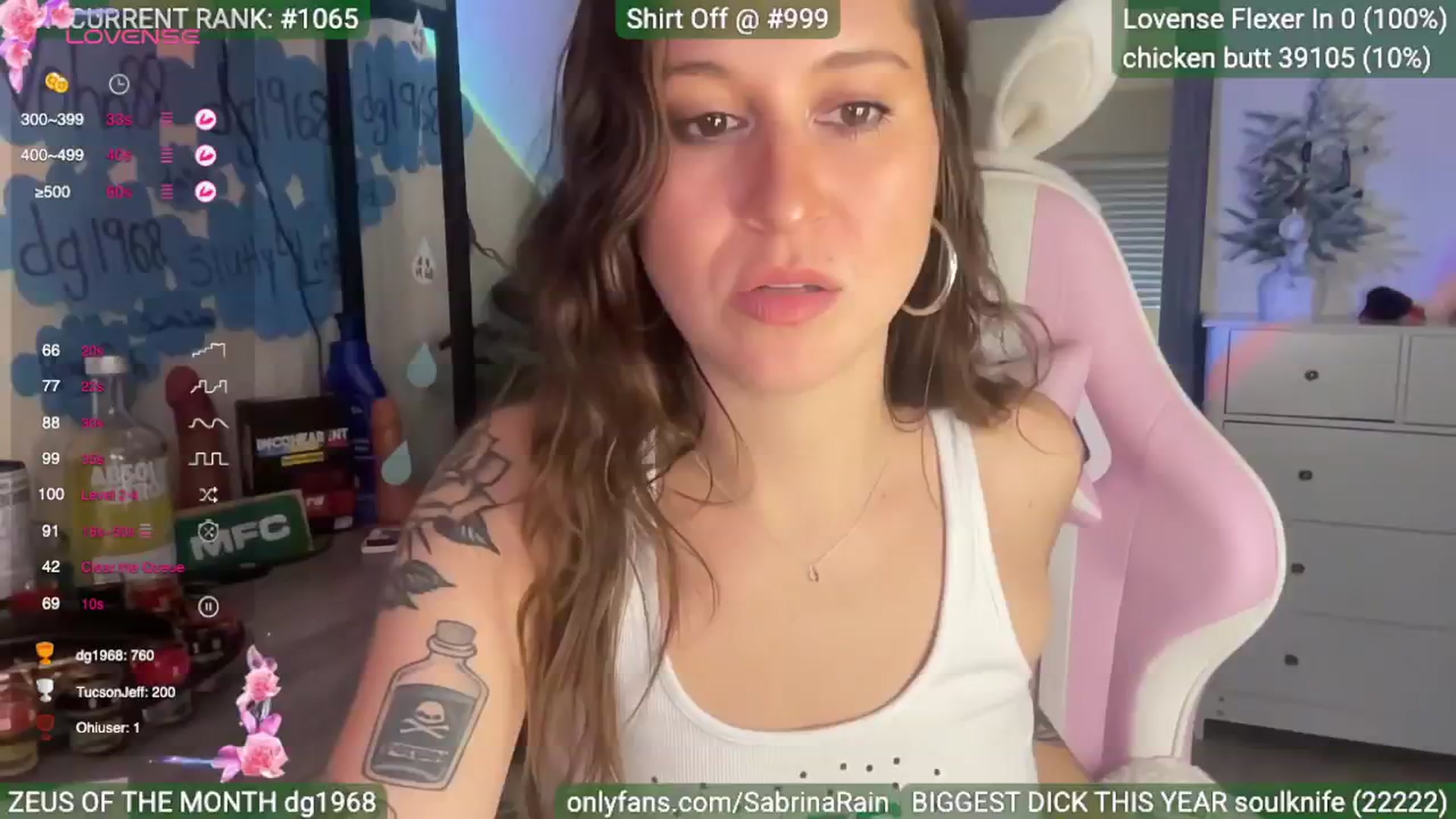 Gallery image thumbnail from SabrinaRain's myfreecams stream on, 04/02/2025, 06:22 image 3 of 20