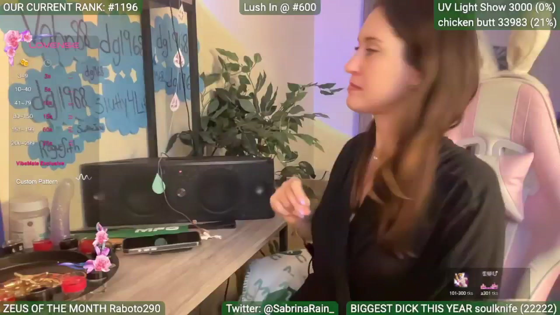 Gallery image thumbnail from SabrinaRain's myfreecams stream on, 04/05/2025, 04:38 image 1 of 20