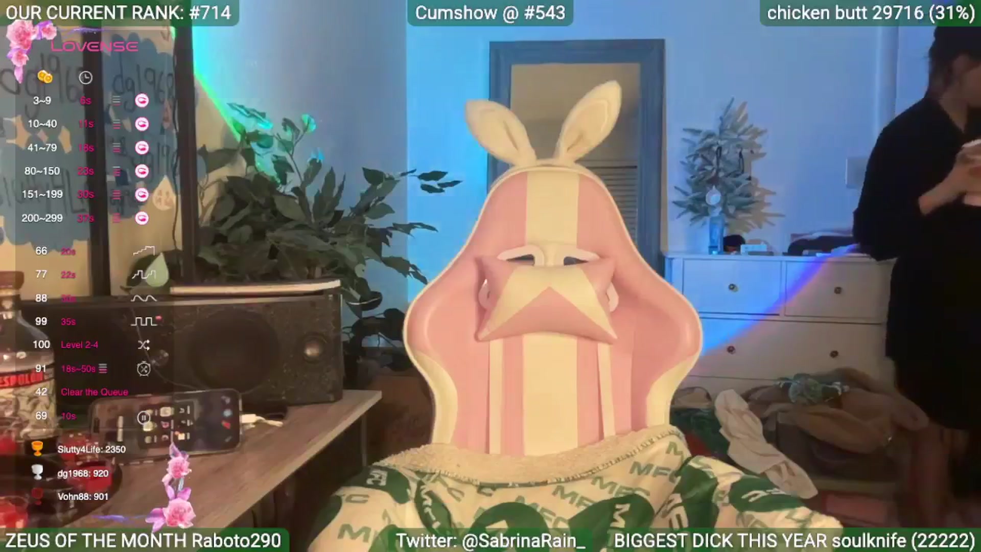 Gallery image thumbnail from SabrinaRain's myfreecams stream on, 04/05/2025, 04:38 image 16 of 20