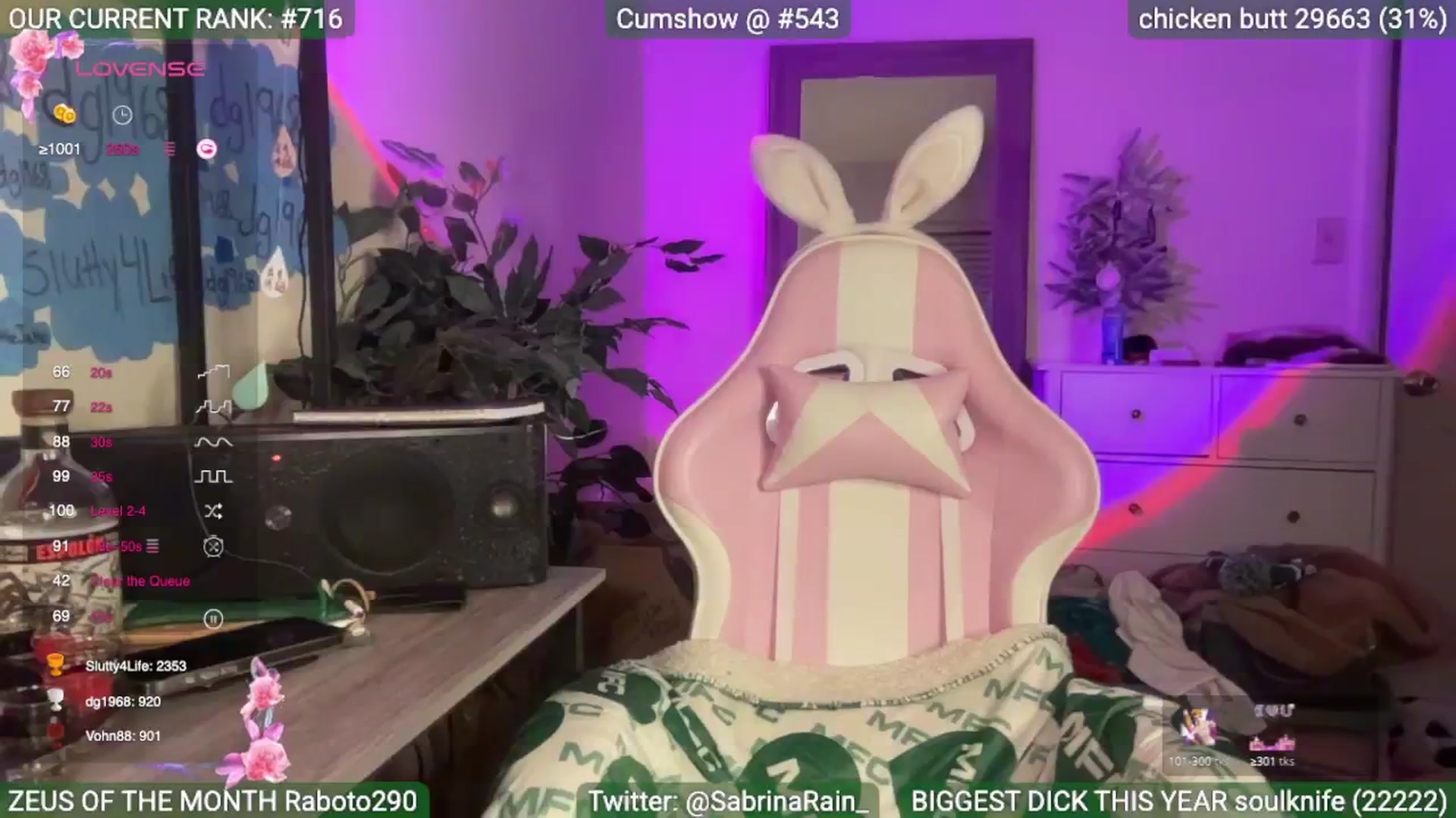 Gallery image thumbnail from SabrinaRain's myfreecams stream on, 04/05/2025, 04:38 image 18 of 20