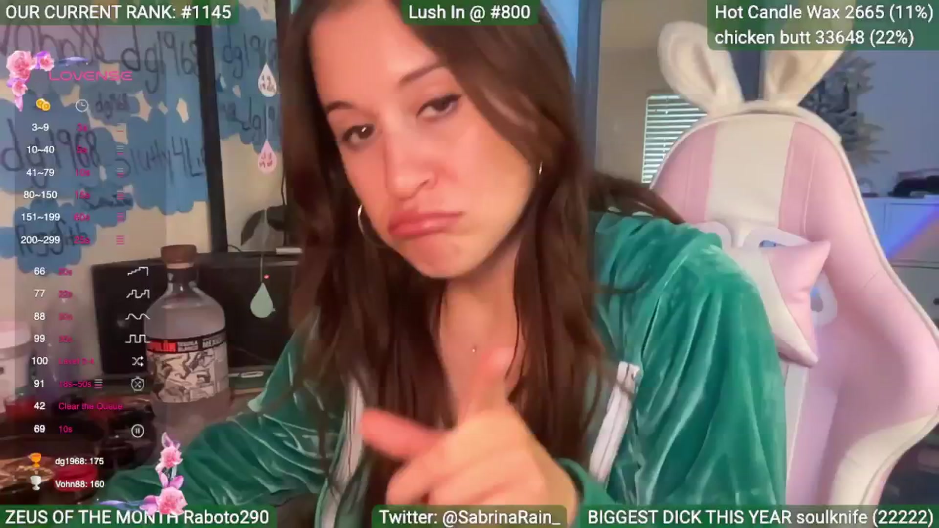 Gallery image thumbnail from SabrinaRain's myfreecams stream on, 04/05/2025, 04:38 image 5 of 20