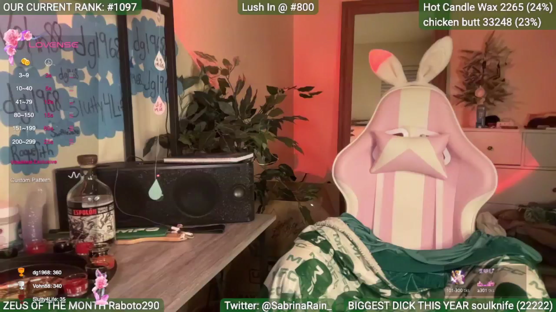 Gallery image thumbnail from SabrinaRain's myfreecams stream on, 04/05/2025, 04:38 image 8 of 20