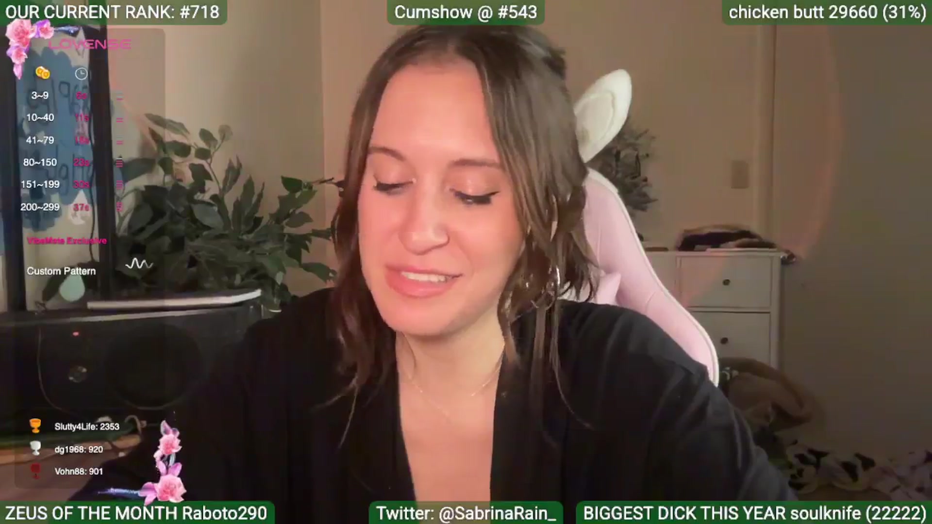 Gallery image thumbnail from SabrinaRain's myfreecams stream on, 04/05/2025, 04:38 image 19 of 20