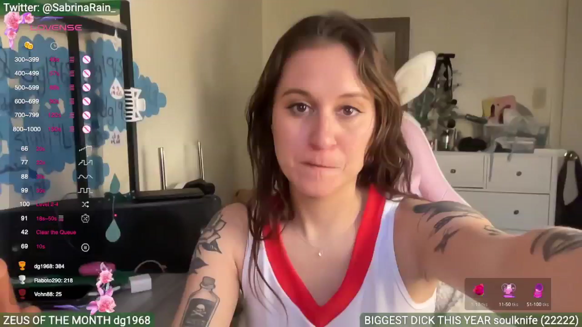 Gallery image thumbnail from SabrinaRain's myfreecams stream on, 04/22/2025, 03:01 image 6 of 20