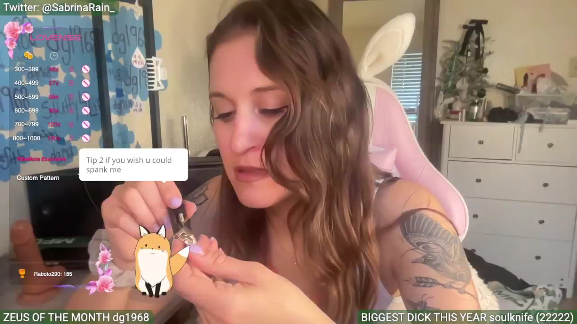Gallery image thumbnail from SabrinaRain's myfreecams stream on, 04/22/2025, 03:01 image 3 of 20