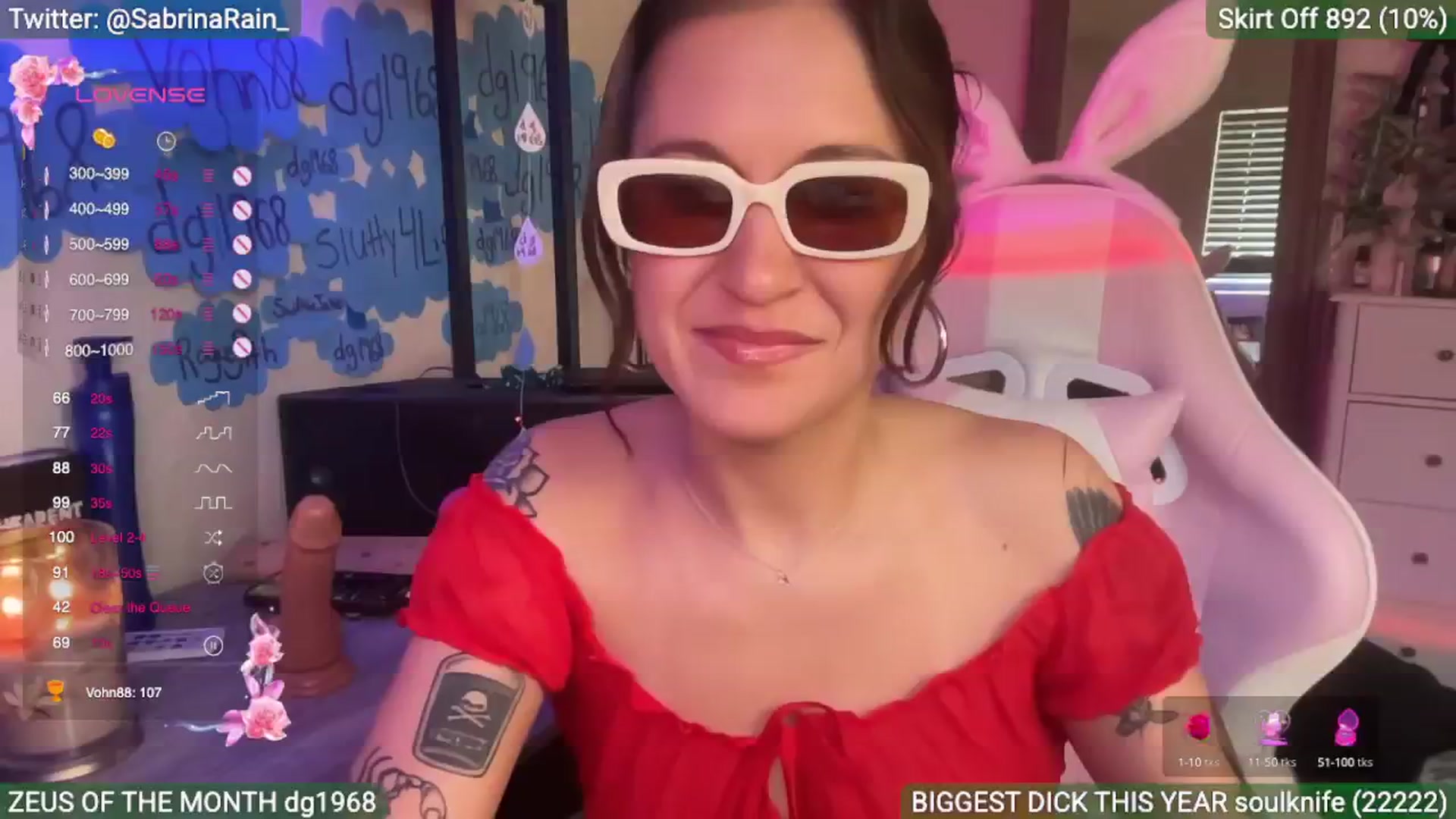 Gallery image thumbnail from SabrinaRain's myfreecams stream on, 04/23/2025, 24:17 image 18 of 20