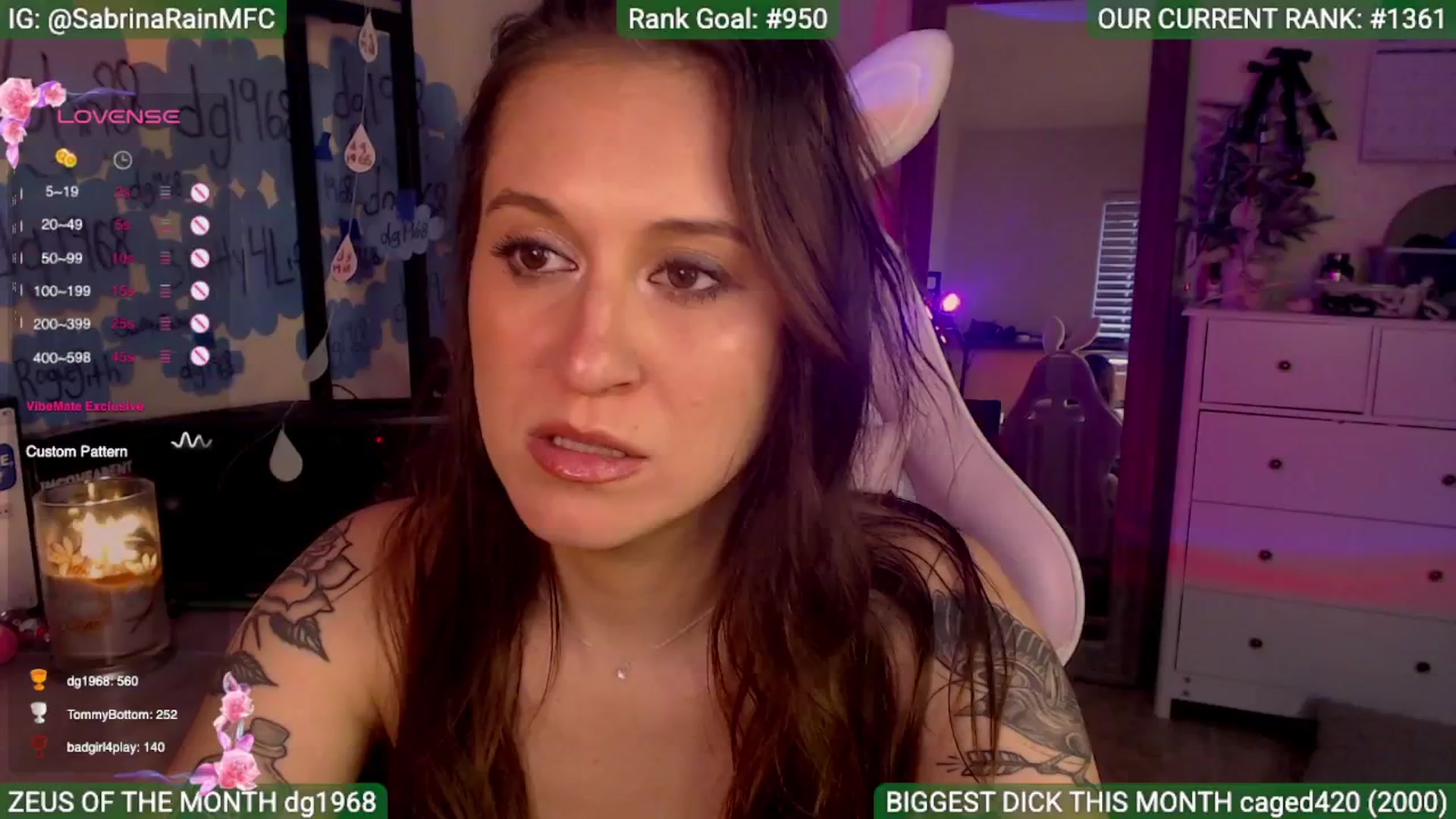 Gallery image thumbnail from SabrinaRain's myfreecams stream on, 04/29/2025, 02:02 image 15 of 20