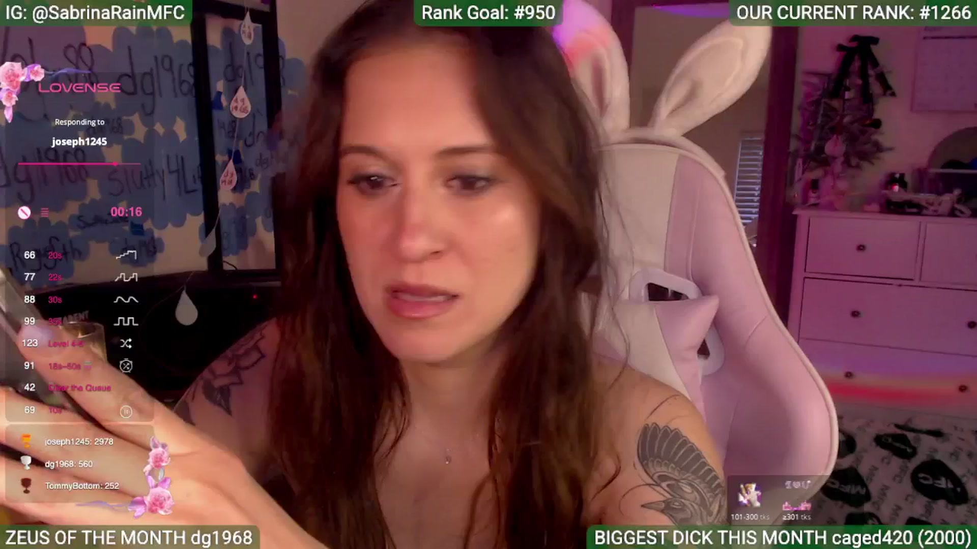 Gallery image thumbnail from SabrinaRain's myfreecams stream on, 04/29/2025, 02:02 image 20 of 20
