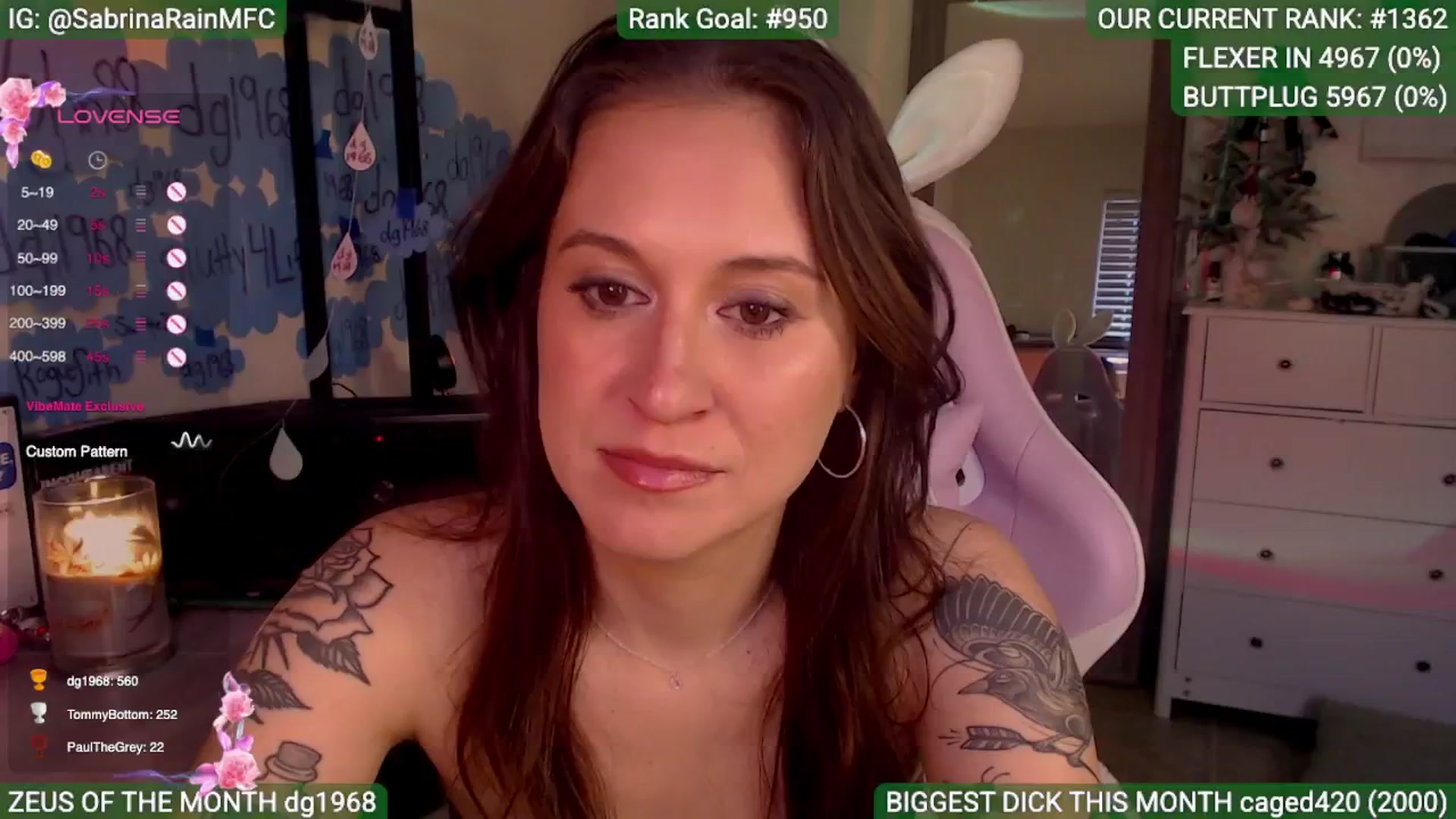Gallery image thumbnail from SabrinaRain's myfreecams stream on, 04/29/2025, 02:02 image 11 of 20