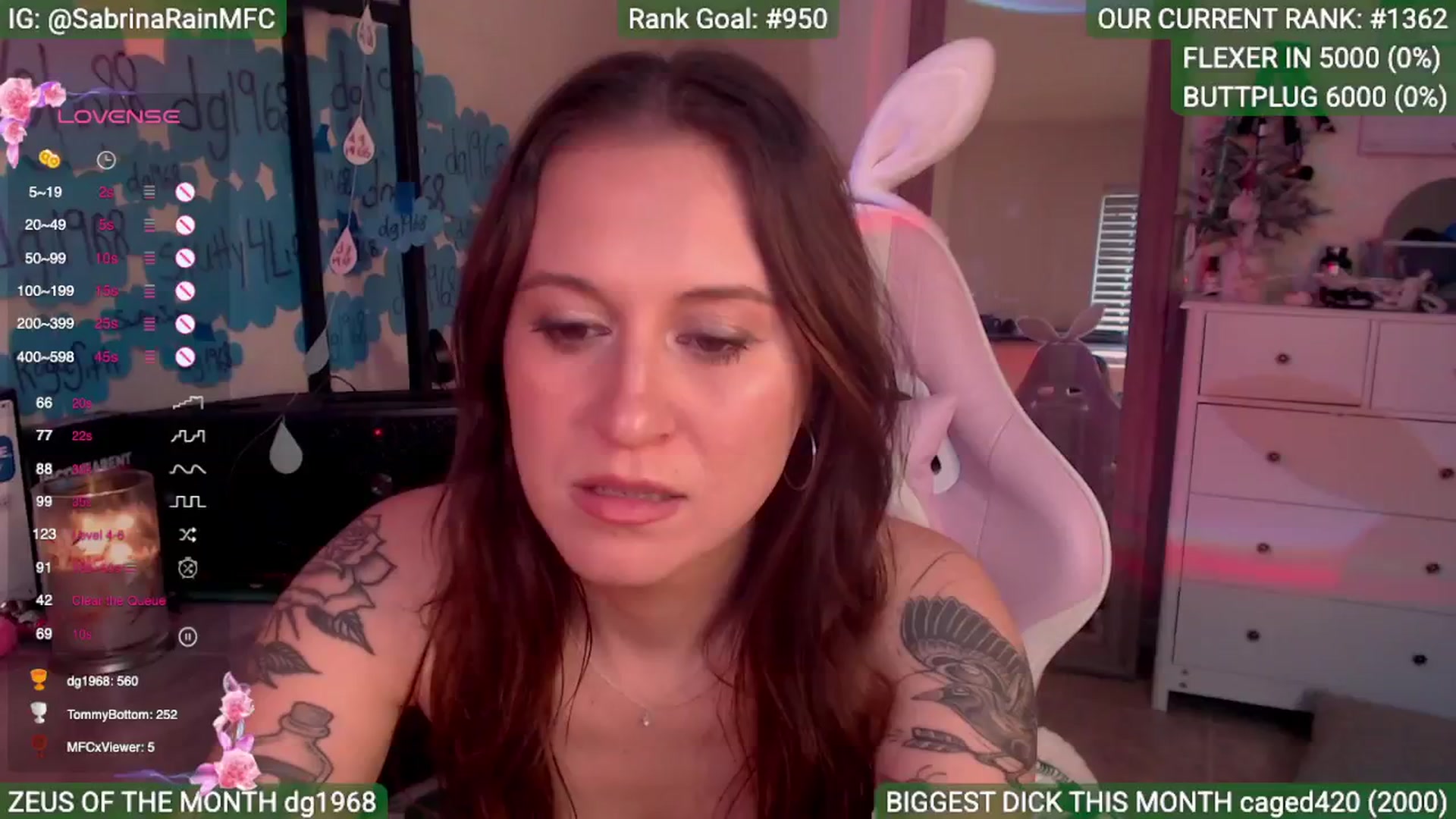 Gallery image thumbnail from SabrinaRain's myfreecams stream on, 04/29/2025, 02:02 image 5 of 20