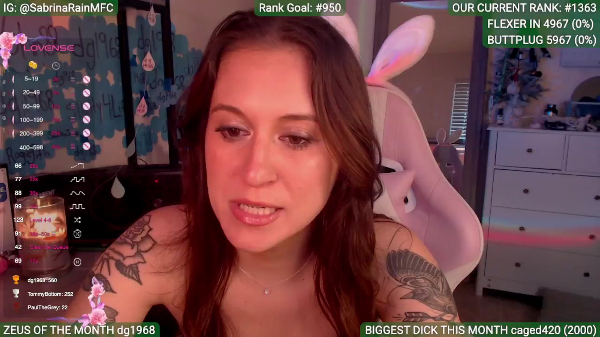 Gallery image thumbnail from SabrinaRain's myfreecams stream on, 04/29/2025, 02:02 image 13 of 20
