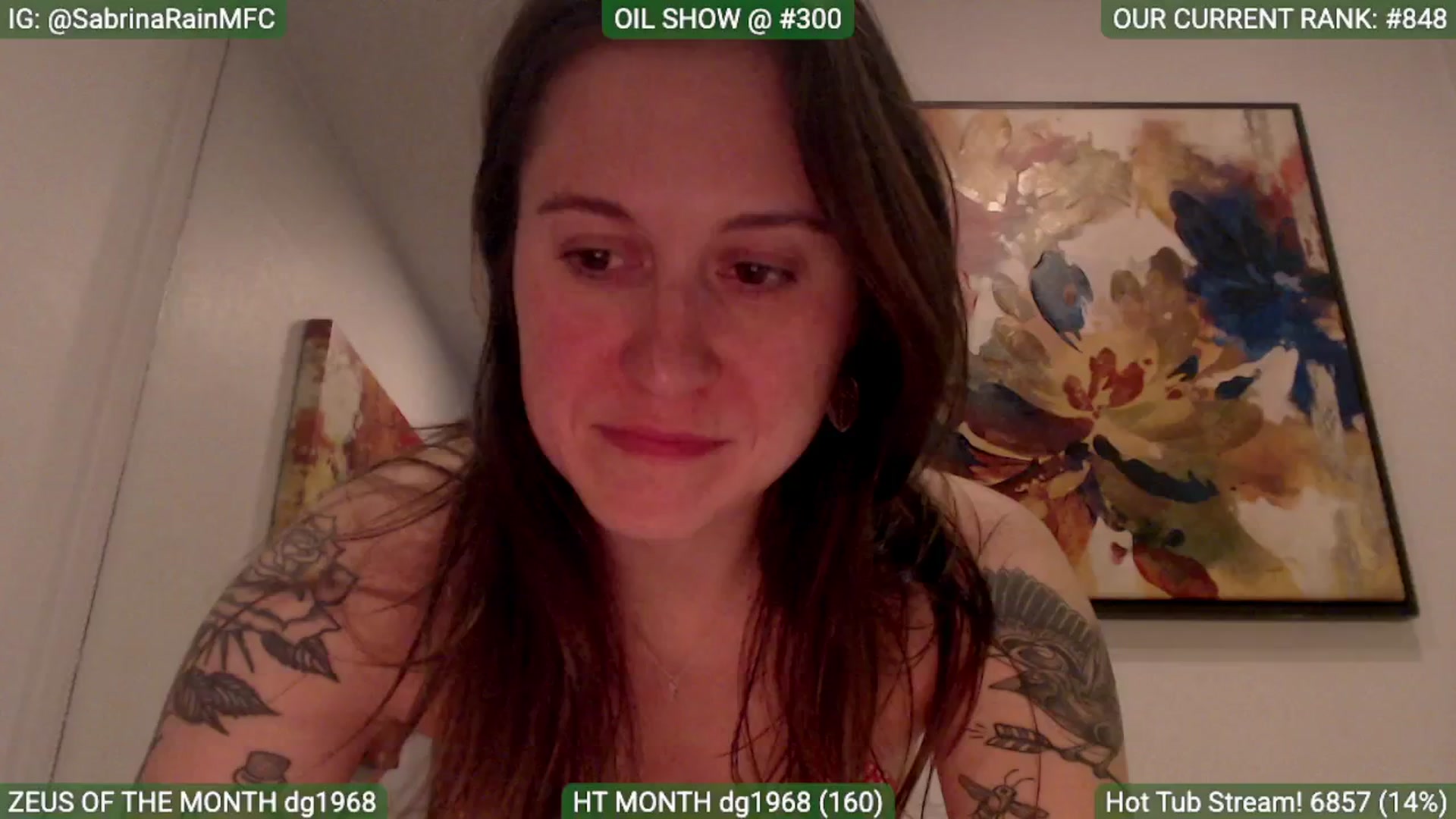 Gallery image thumbnail from SabrinaRain's myfreecams stream on, 05/02/2025, 04:19 image 4 of 20