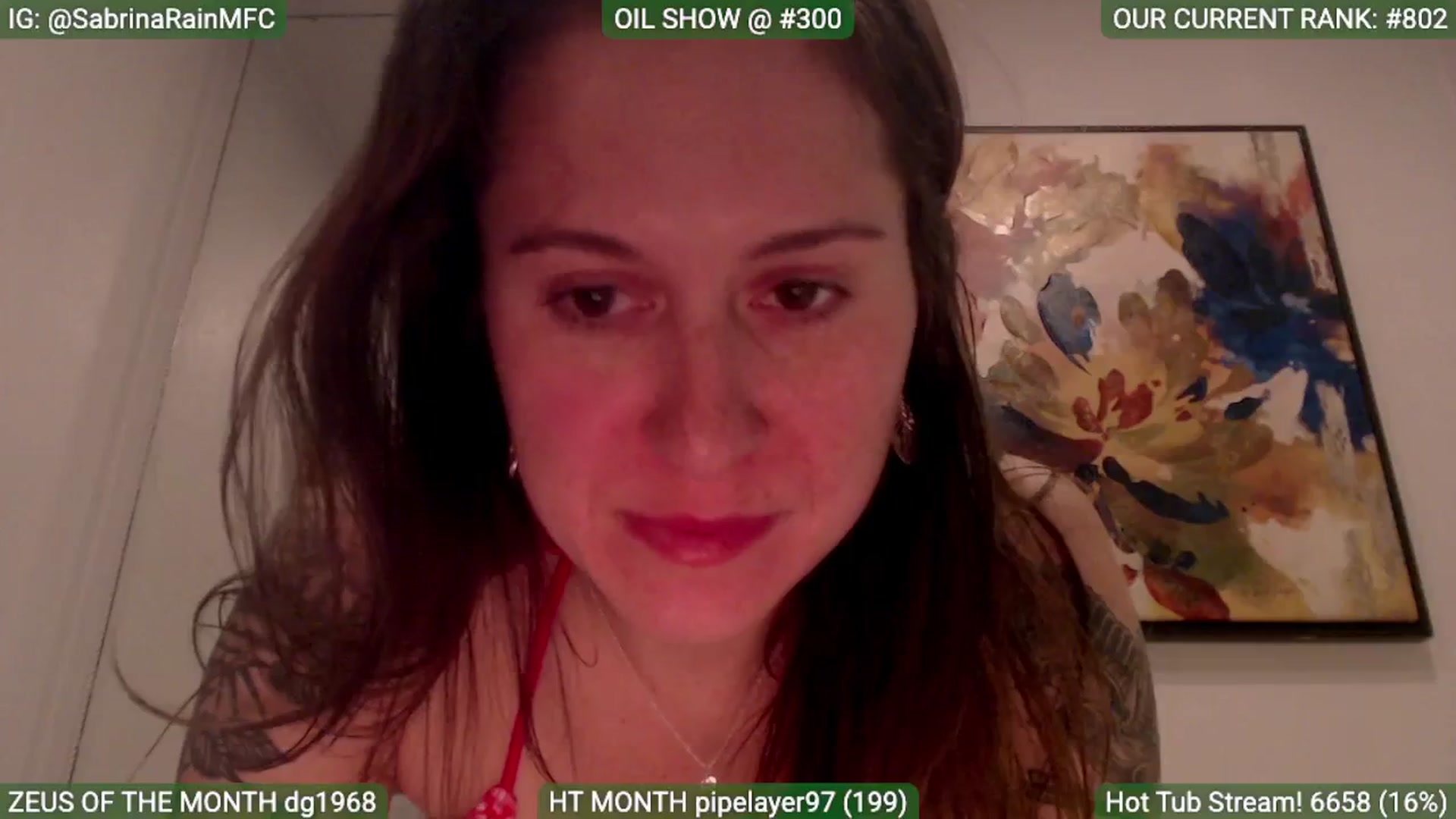 Gallery image thumbnail from SabrinaRain's myfreecams stream on, 05/02/2025, 04:19 image 16 of 20