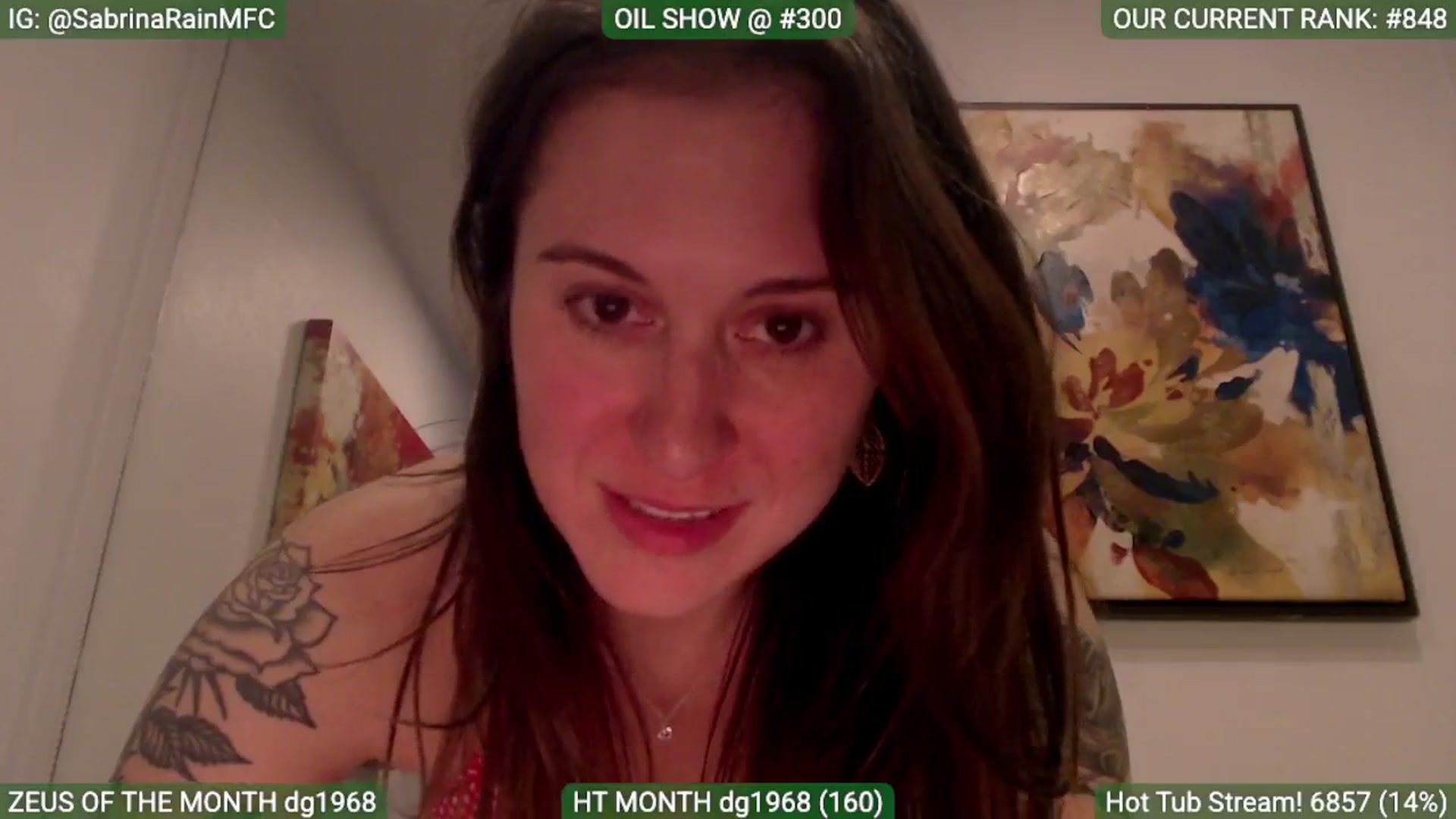 Gallery image thumbnail from SabrinaRain's myfreecams stream on, 05/02/2025, 04:19 image 5 of 20