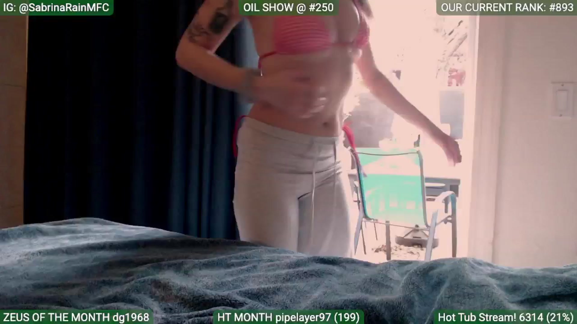 Gallery image thumbnail from SabrinaRain's myfreecams stream on, 05/03/2025, 01:58 image 9 of 20