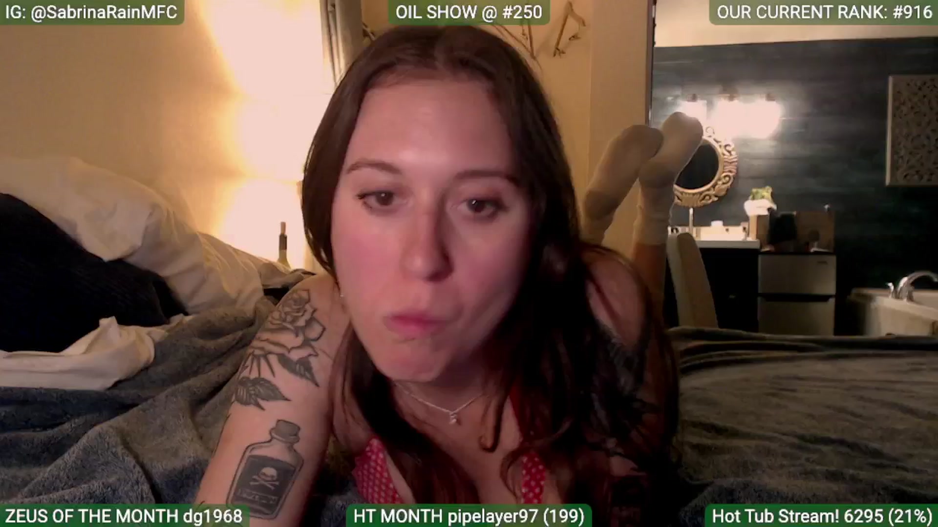 Gallery image thumbnail from SabrinaRain's myfreecams stream on, 05/03/2025, 01:58 image 18 of 20