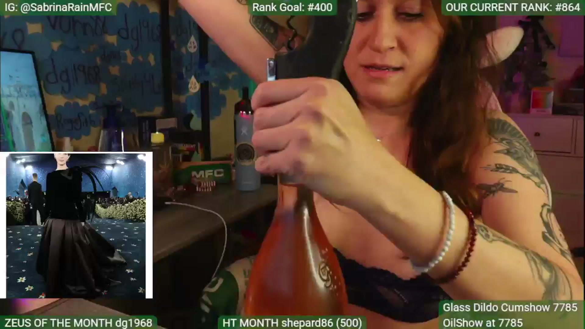 Gallery image thumbnail from SabrinaRain's myfreecams stream on, 05/06/2025, 04:40 image 12 of 20