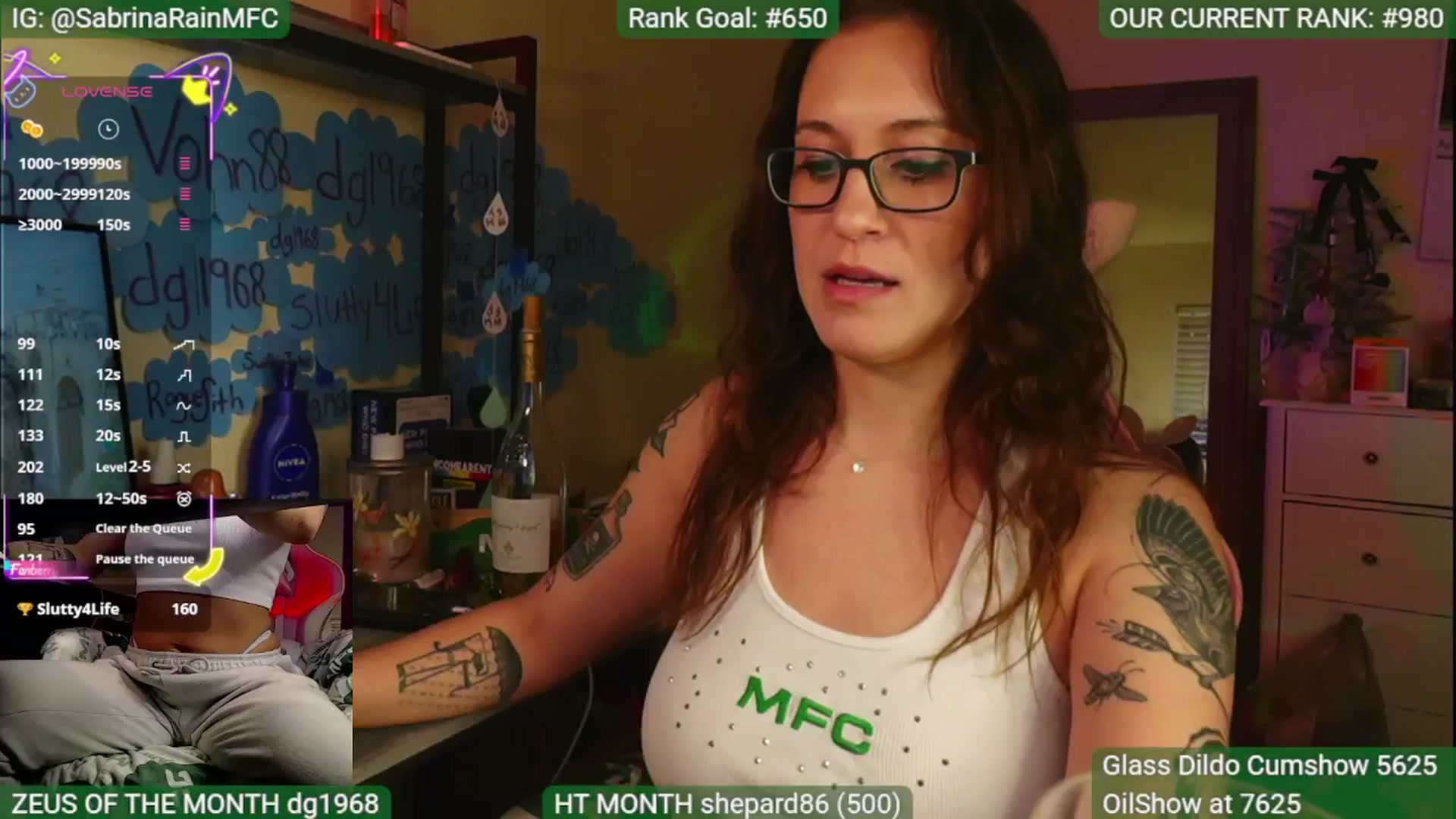 Gallery image thumbnail from SabrinaRain's myfreecams stream on, 05/07/2025, 04:16 image 1 of 20