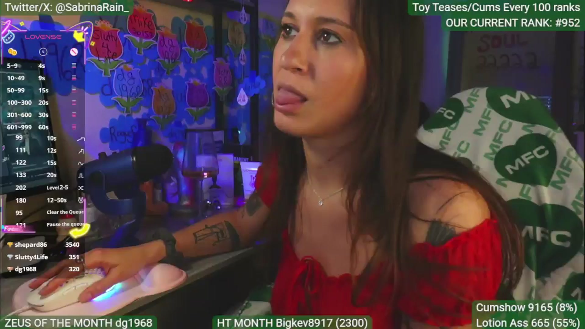 Gallery image thumbnail from SabrinaRain's myfreecams stream on, 05/17/2025, 04:31 image 10 of 20