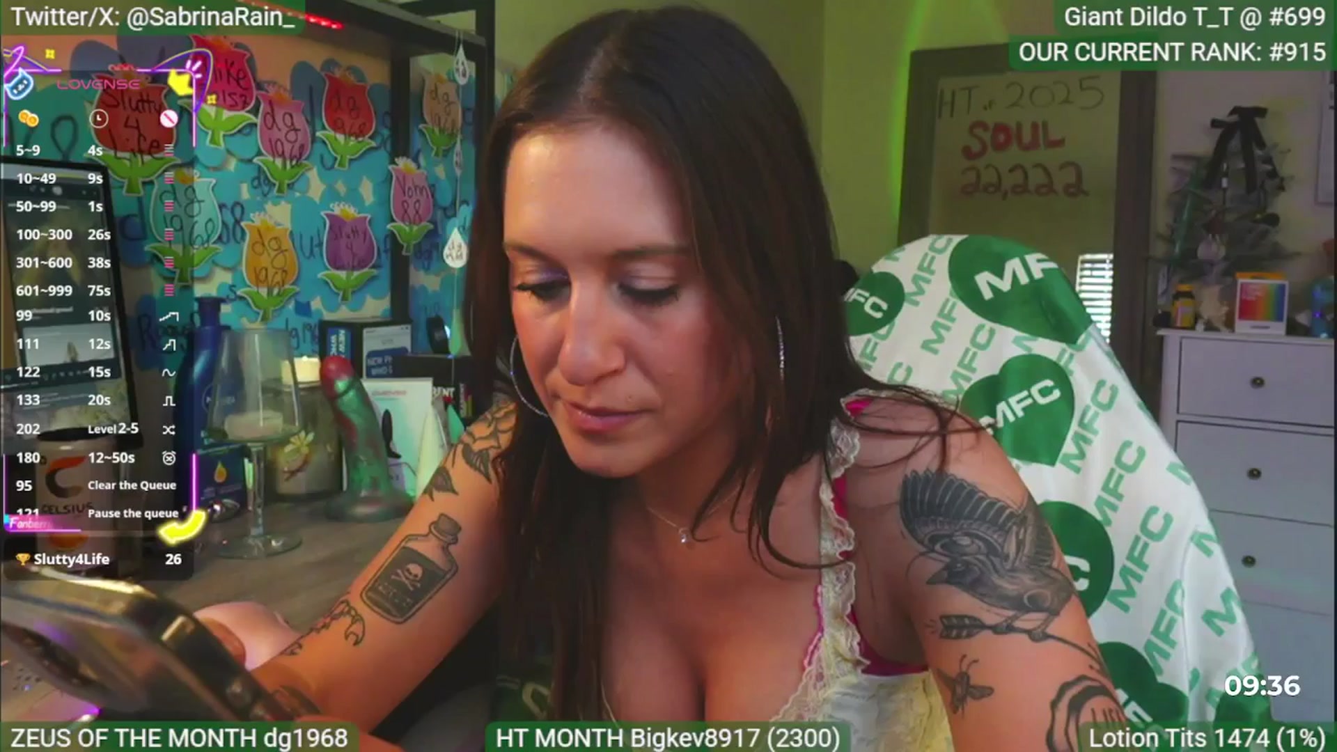 Gallery image thumbnail from SabrinaRain's myfreecams stream on, 05/18/2025, 03:28 image 3 of 20