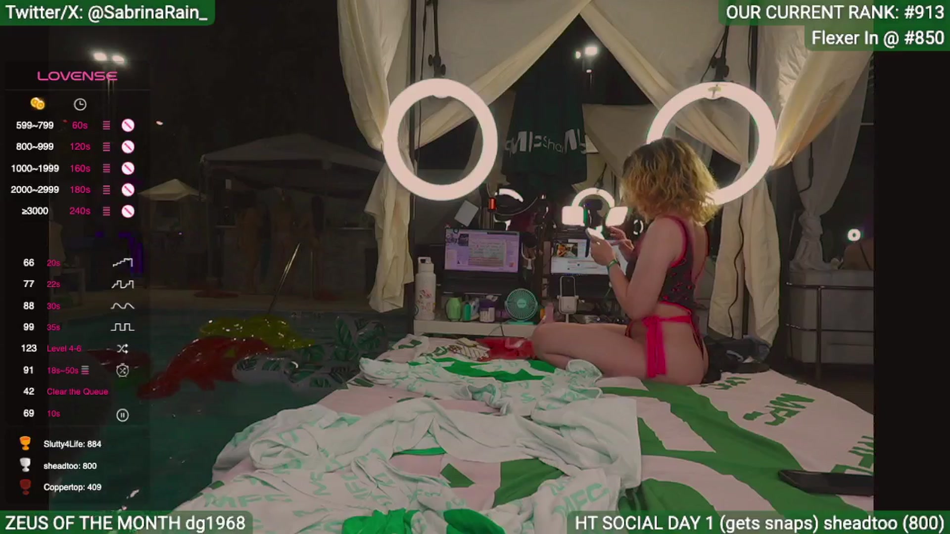 Gallery image thumbnail from SabrinaRain's myfreecams stream on, 05/20/2025, 06:19 image 12 of 20