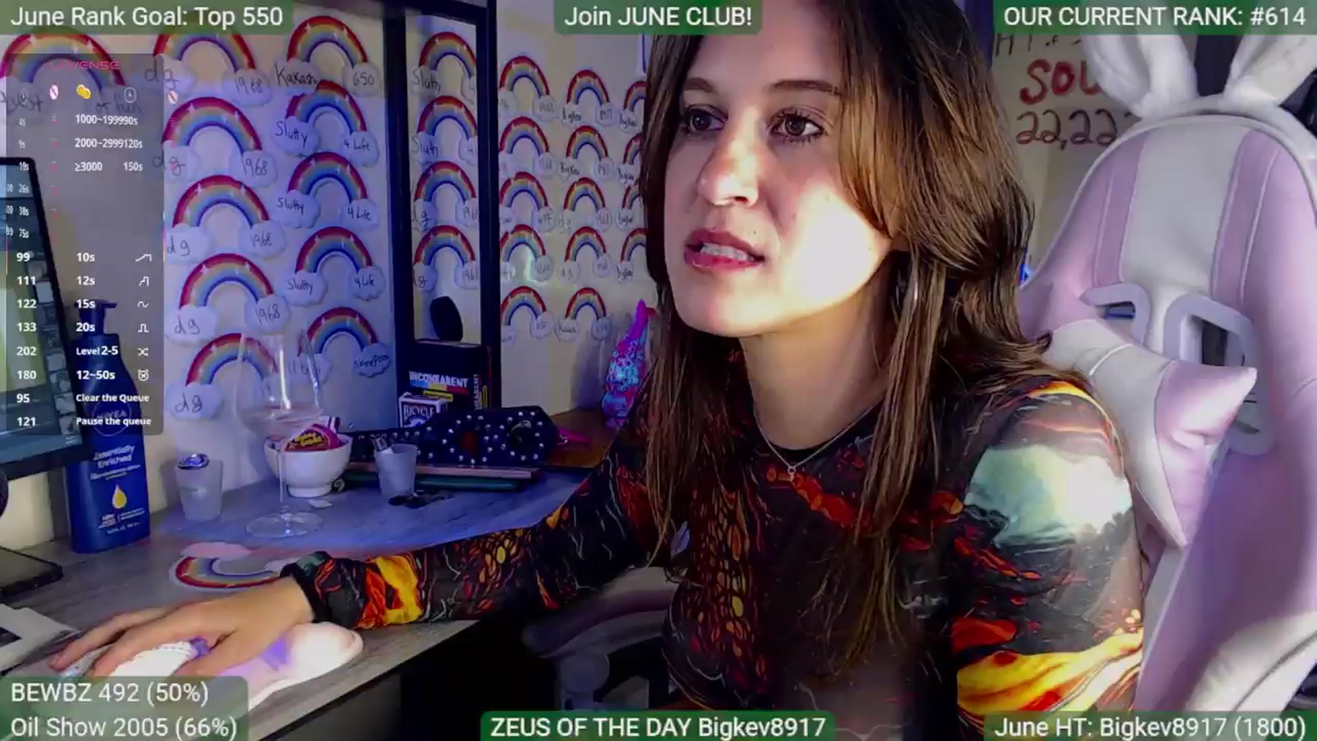 Gallery image thumbnail from SabrinaRain's myfreecams stream on, 06/04/2025, 02:43 image 6 of 20