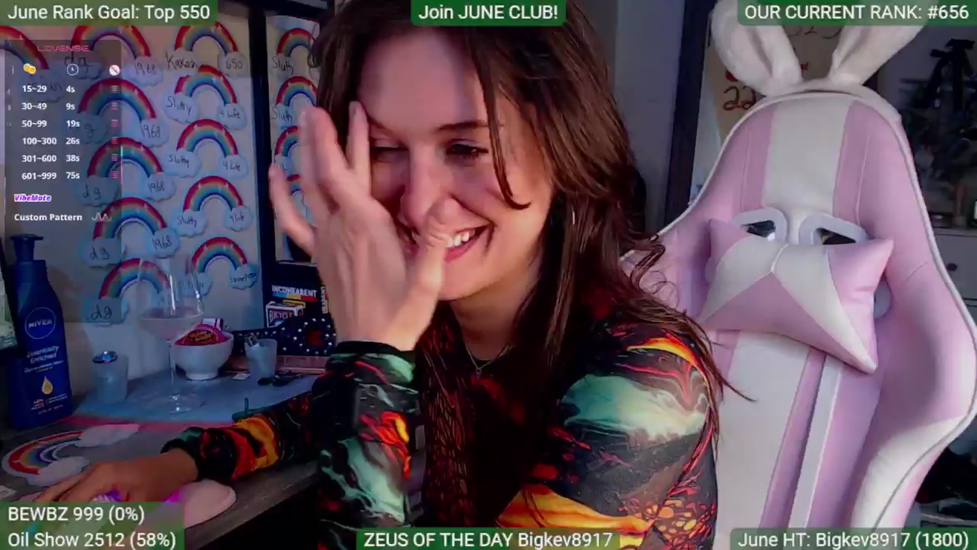 Gallery image thumbnail from SabrinaRain's myfreecams stream on, 06/04/2025, 02:43 image 3 of 20