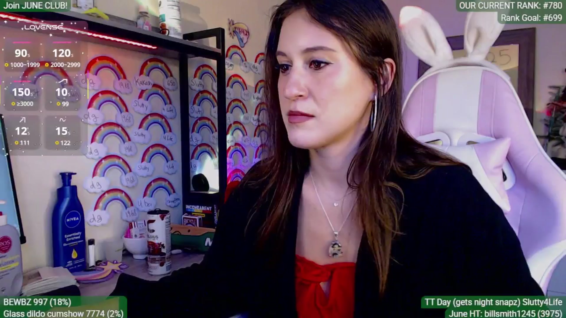 Gallery image thumbnail from SabrinaRain's myfreecams stream on, 06/25/2025, 03:52 image 6 of 20