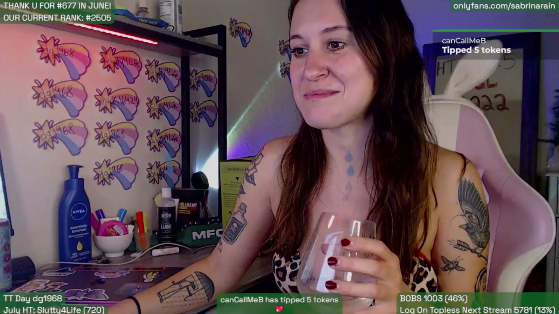 Gallery image thumbnail from SabrinaRain's myfreecams stream on, 07/08/2025, 03:59 image 12 of 20