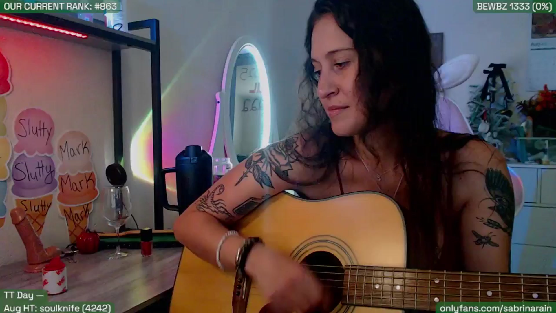 Gallery image thumbnail from SabrinaRain's myfreecams stream on, 08/07/2025, 01:01 image 4 of 20
