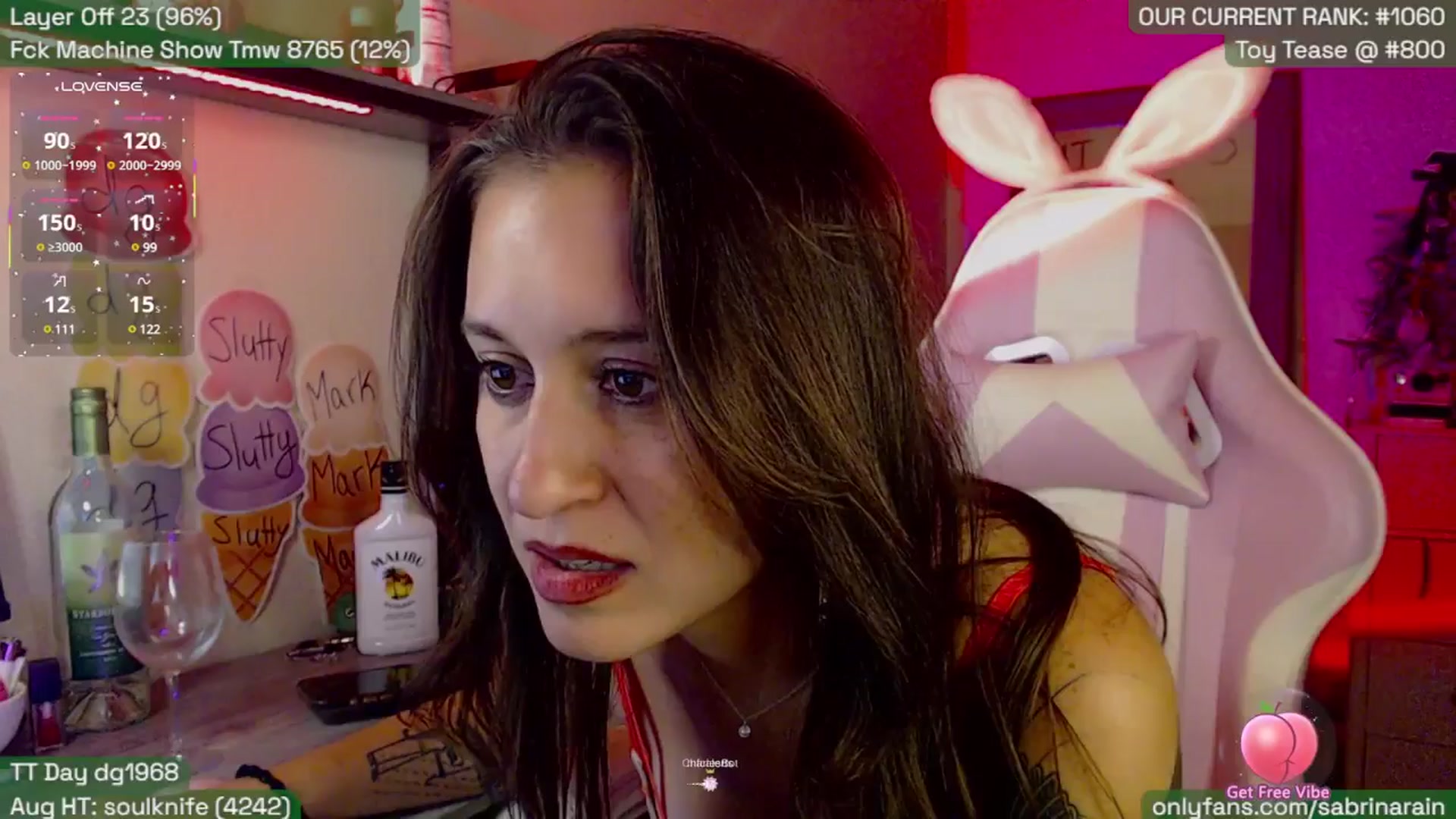 Gallery image thumbnail from SabrinaRain's myfreecams stream on, 08/09/2025, 03:08 image 20 of 20
