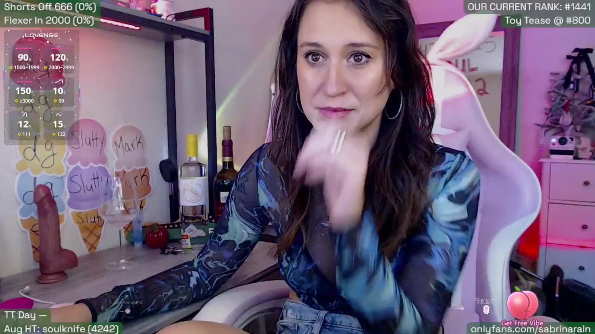 Gallery image thumbnail from SabrinaRain's myfreecams stream on, 08/12/2025, 04:33 image 4 of 20