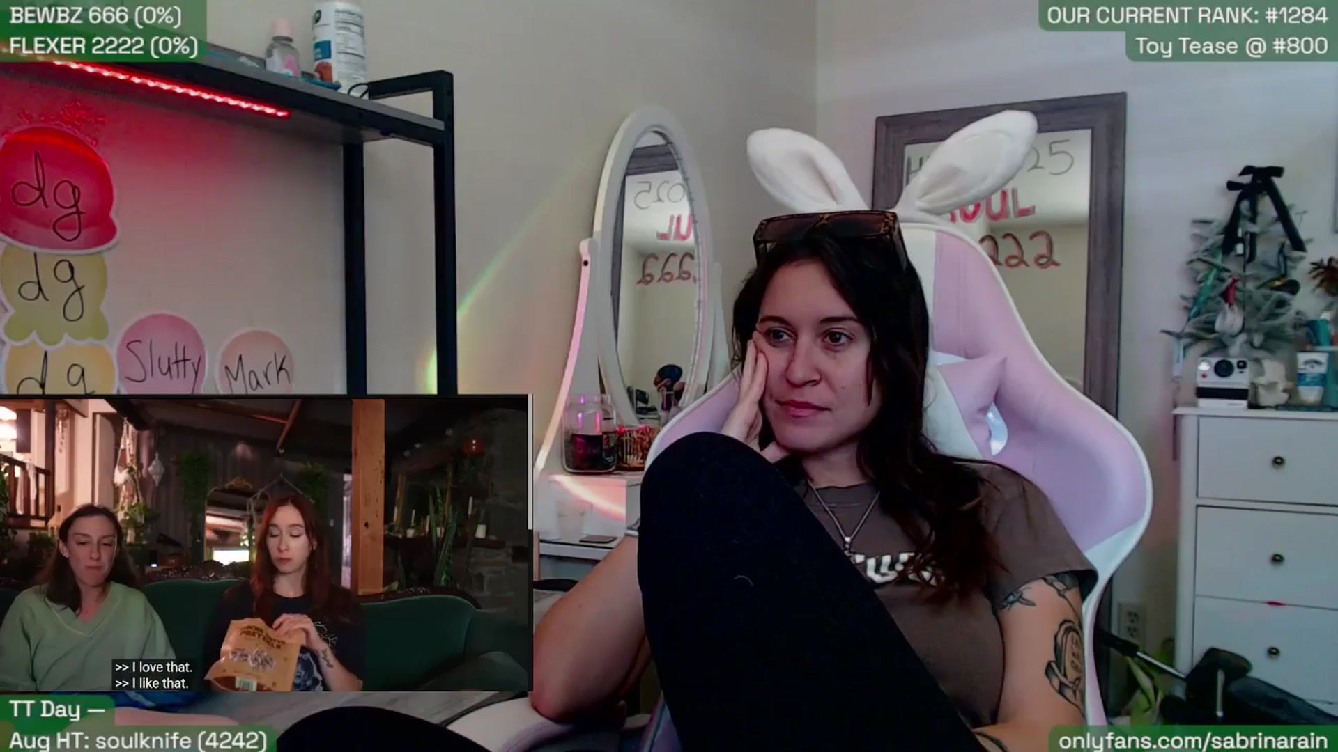Gallery image thumbnail from SabrinaRain's myfreecams stream on, 08/12/2025, 20:42 image 12 of 20