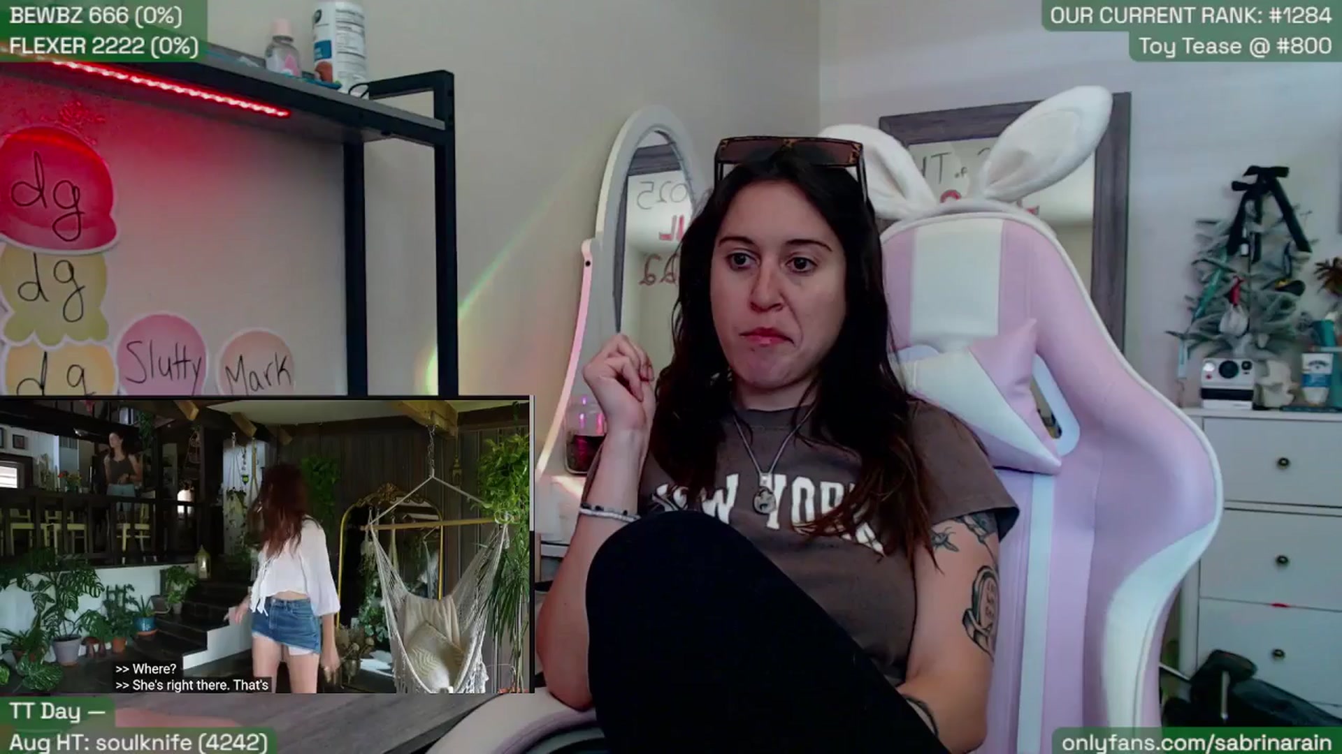 Gallery image thumbnail from SabrinaRain's myfreecams stream on, 08/12/2025, 20:42 image 3 of 20