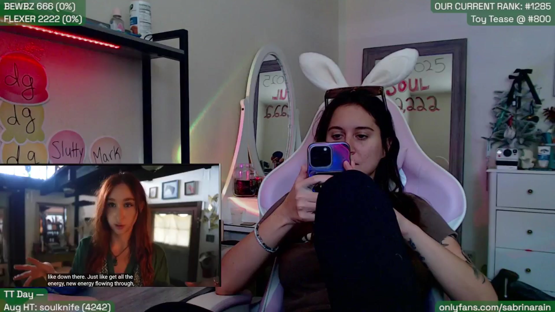 Gallery image thumbnail from SabrinaRain's myfreecams stream on, 08/12/2025, 20:42 image 20 of 20