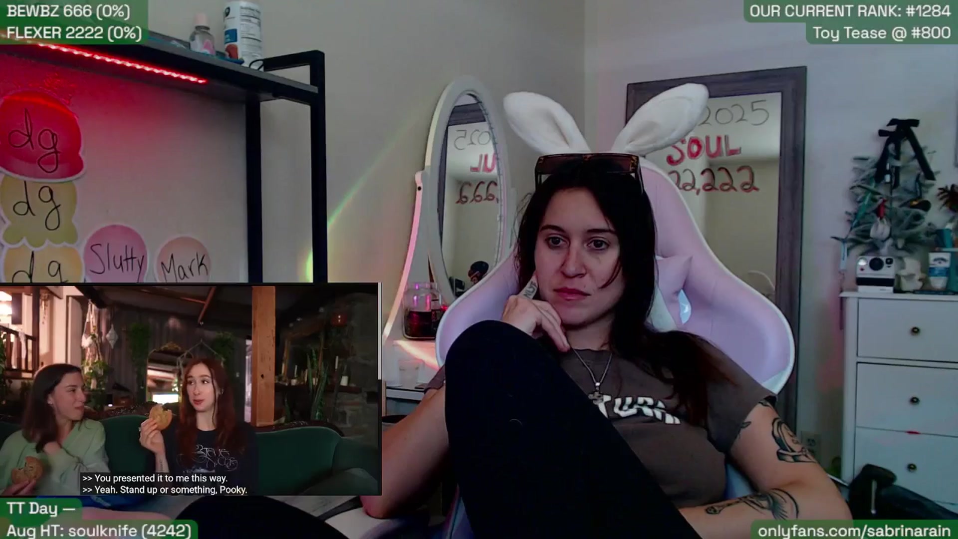 Gallery image thumbnail from SabrinaRain's myfreecams stream on, 08/12/2025, 20:42 image 14 of 20