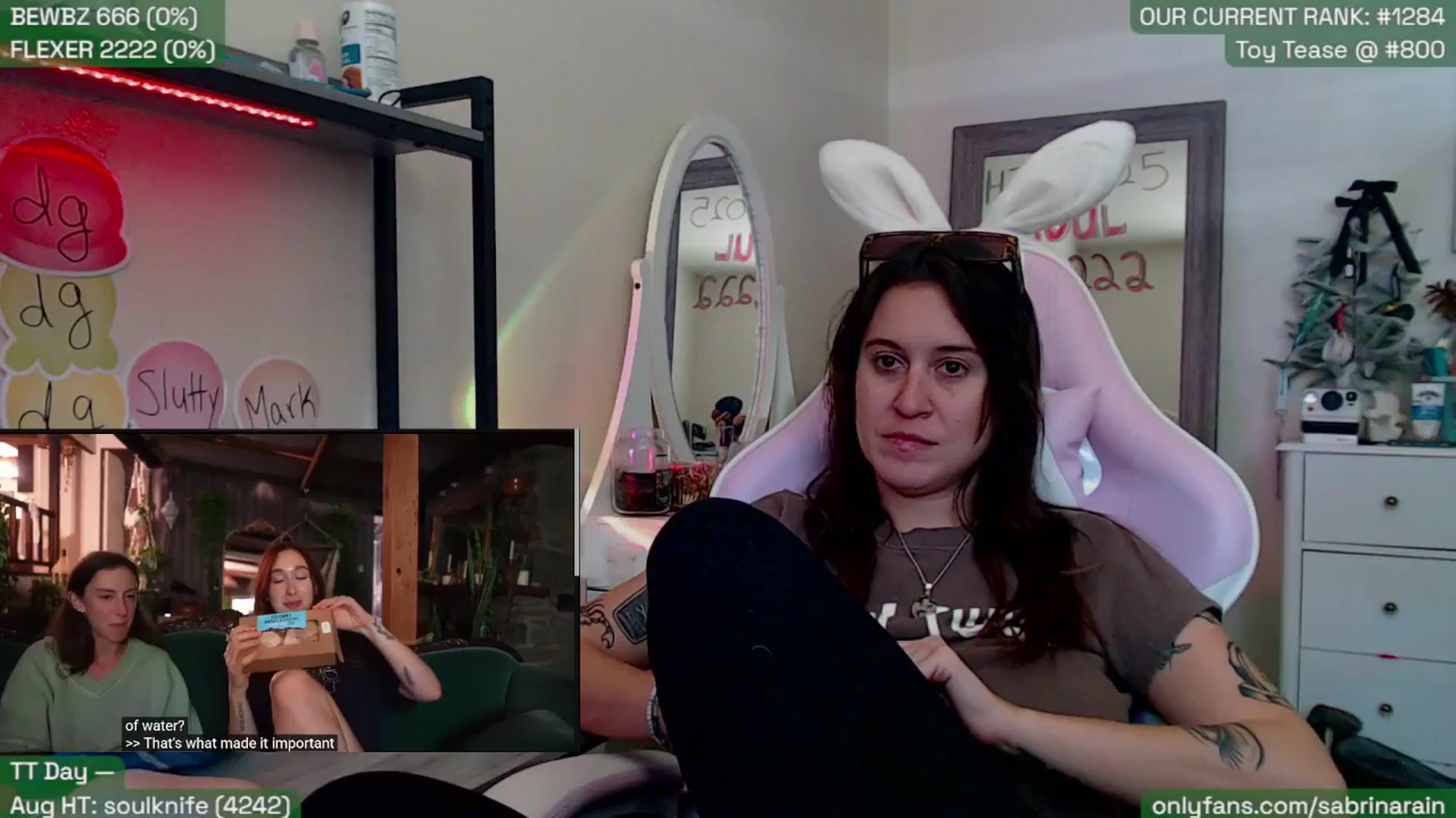 Gallery image thumbnail from SabrinaRain's myfreecams stream on, 08/12/2025, 20:42 image 13 of 20